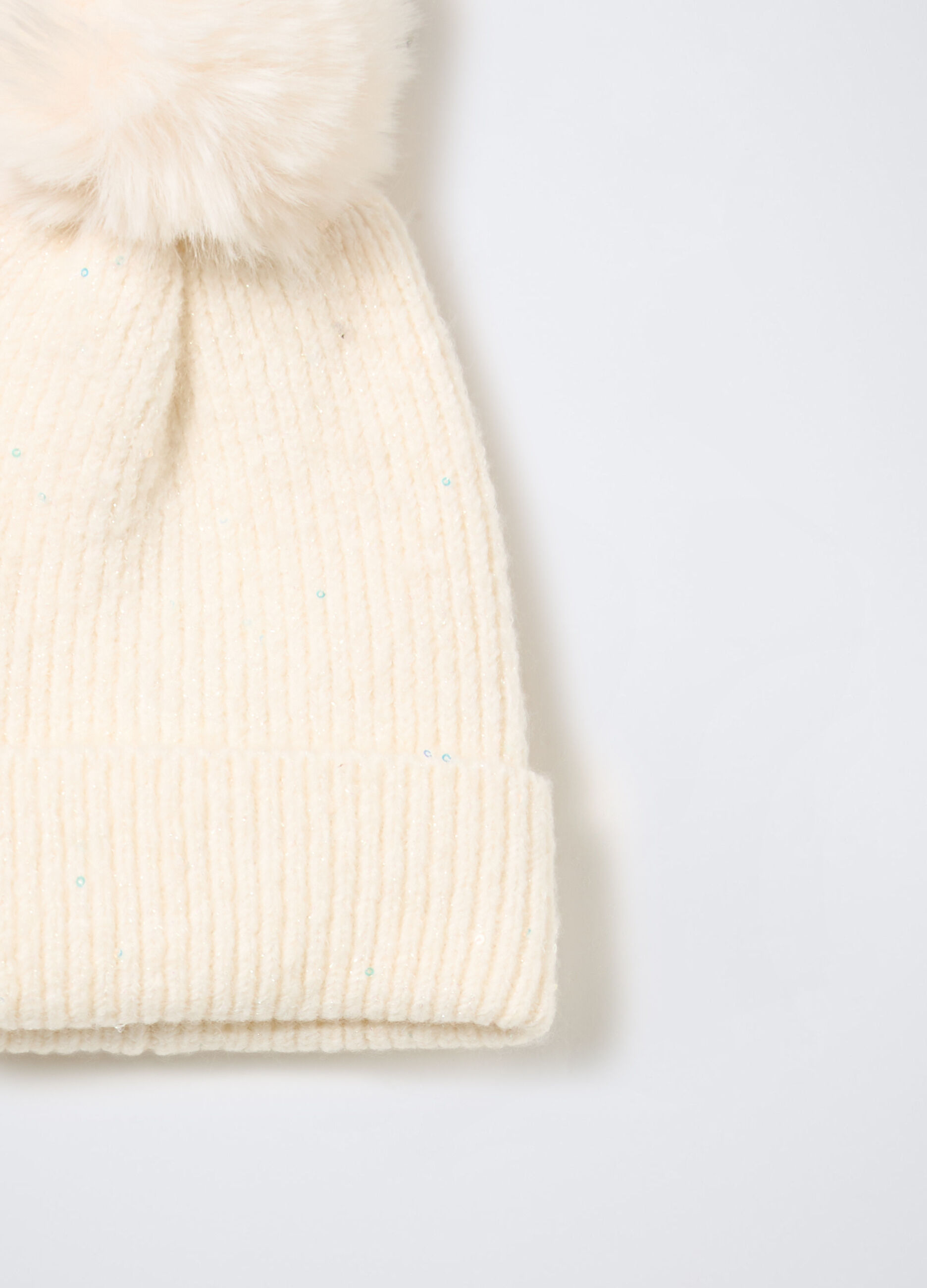 Berretto tricot in costina stretch_2