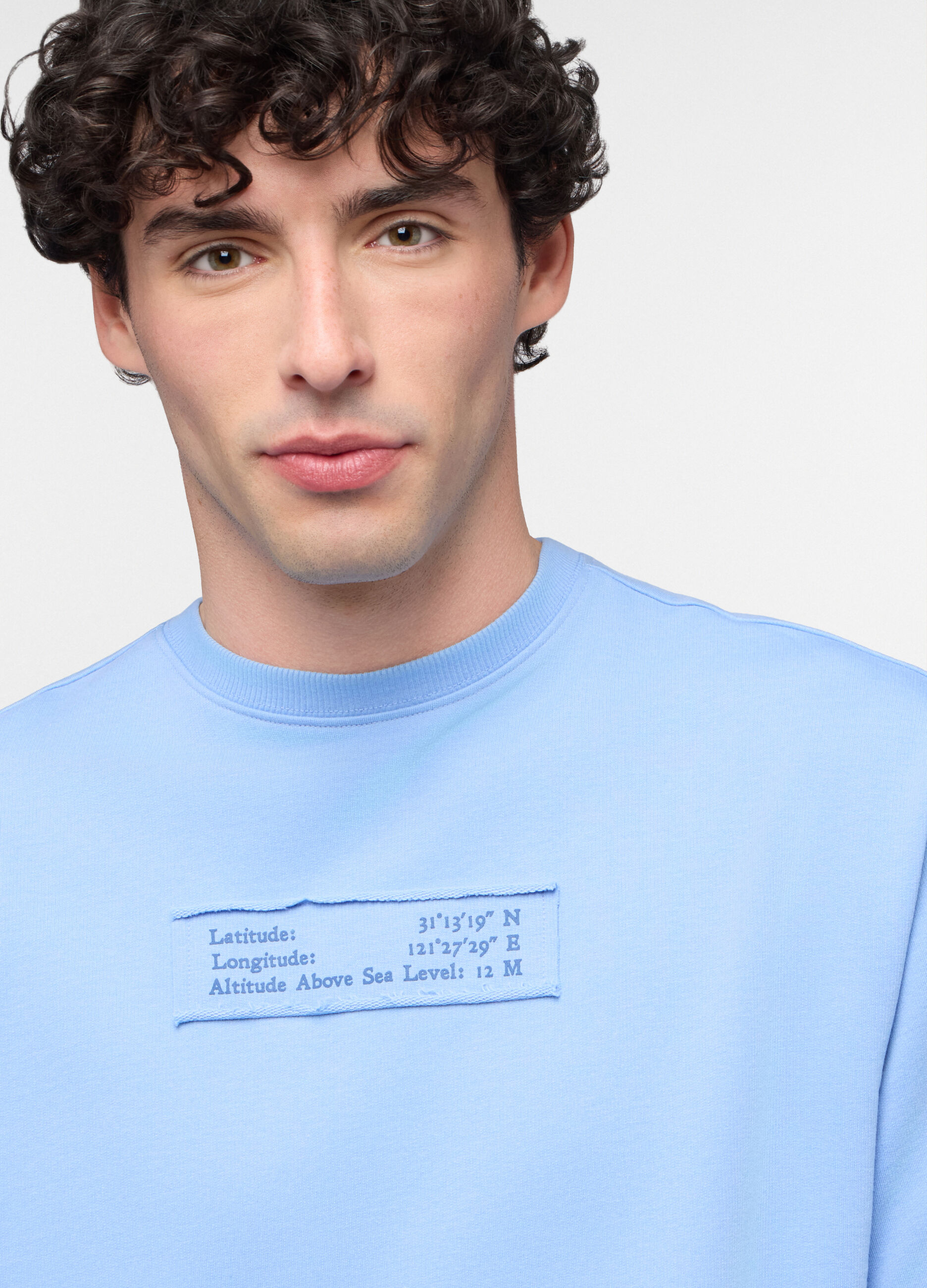 T-shirt Shanghai in felpa misto cotone uomo_2