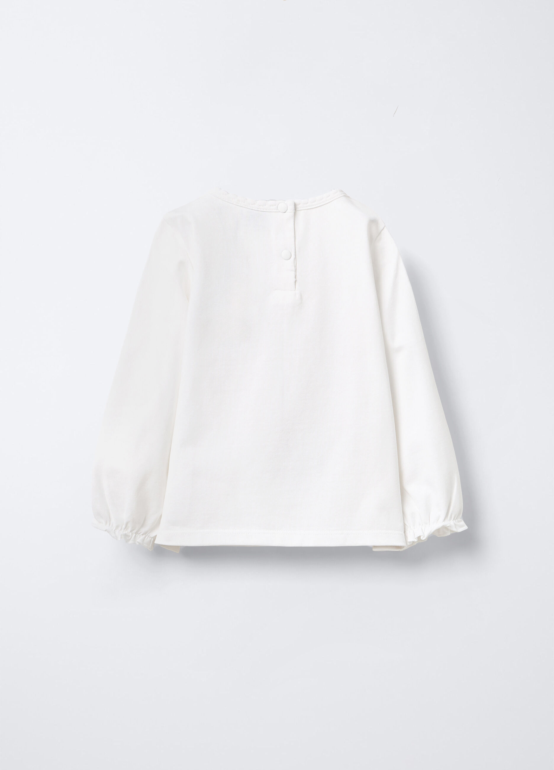 T-shirt Disney in jersey di cotone stretch bimba_1