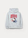 Felpa hello Kitty in french terry con cappuccio ragazza_0
