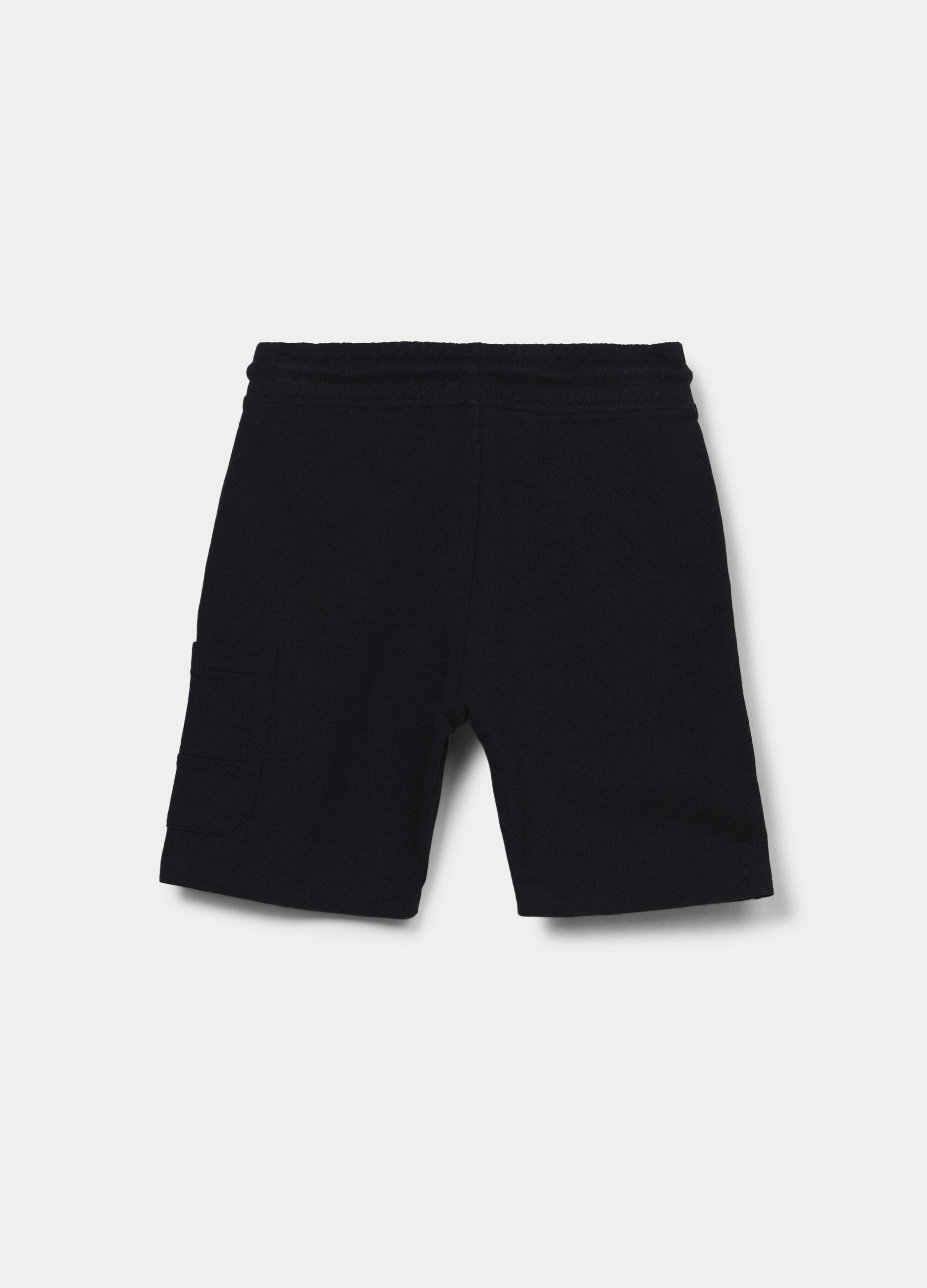 Shorts in french terry di puro cotone bambino_1