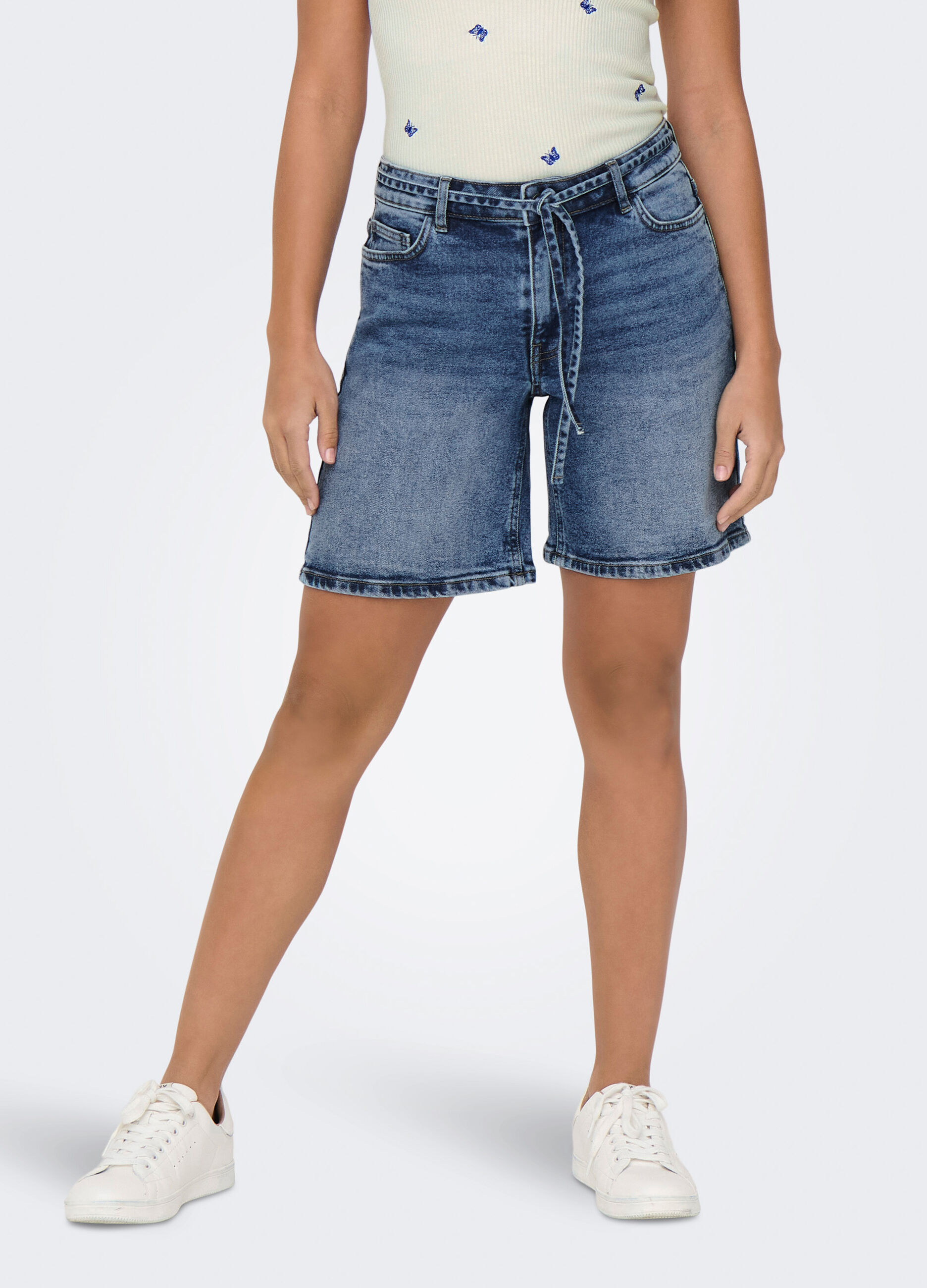 Shorts in denim donna_2