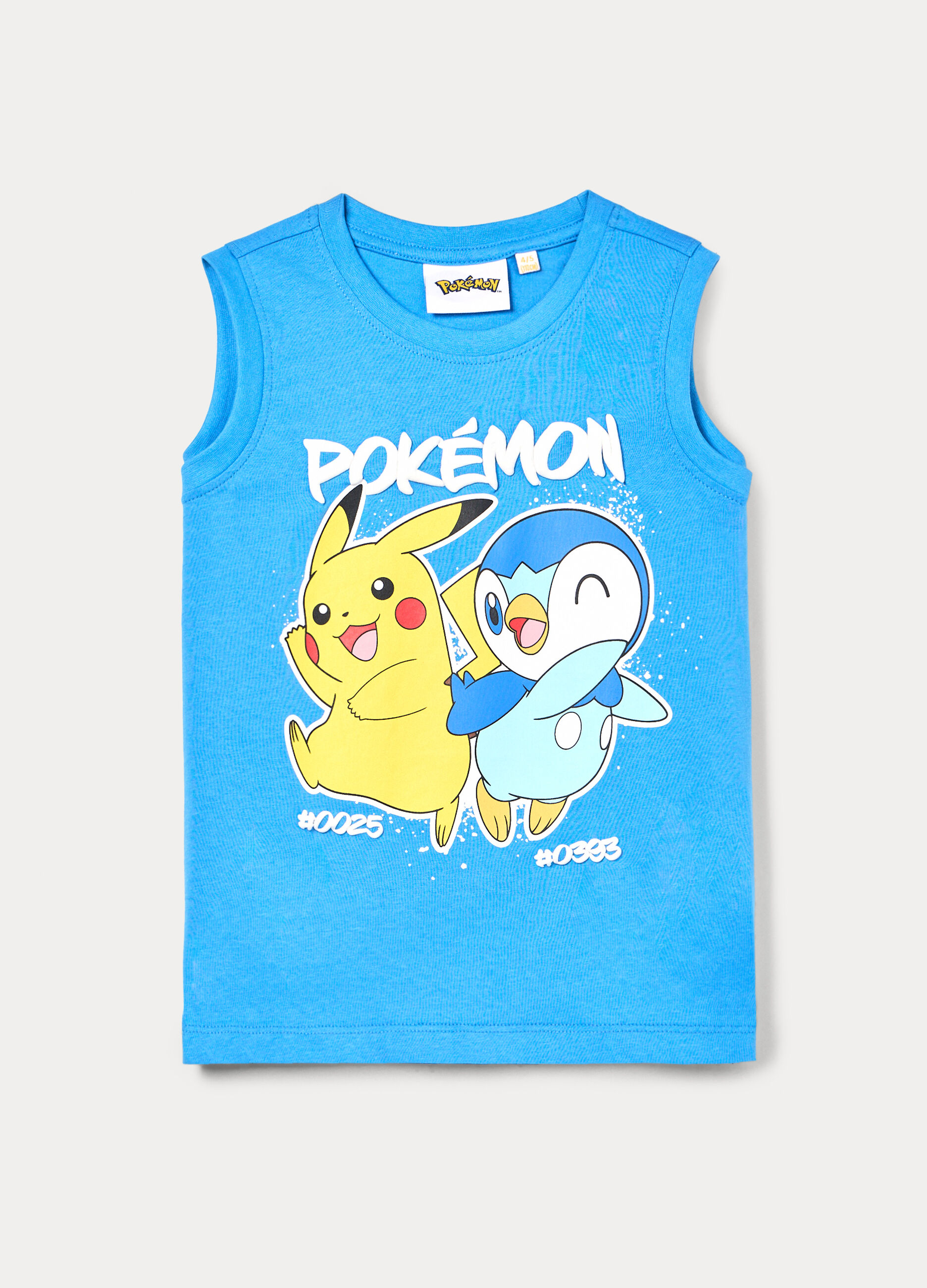 Canotta Pok&eacute;mon in jersey di puro cotone bambino_0