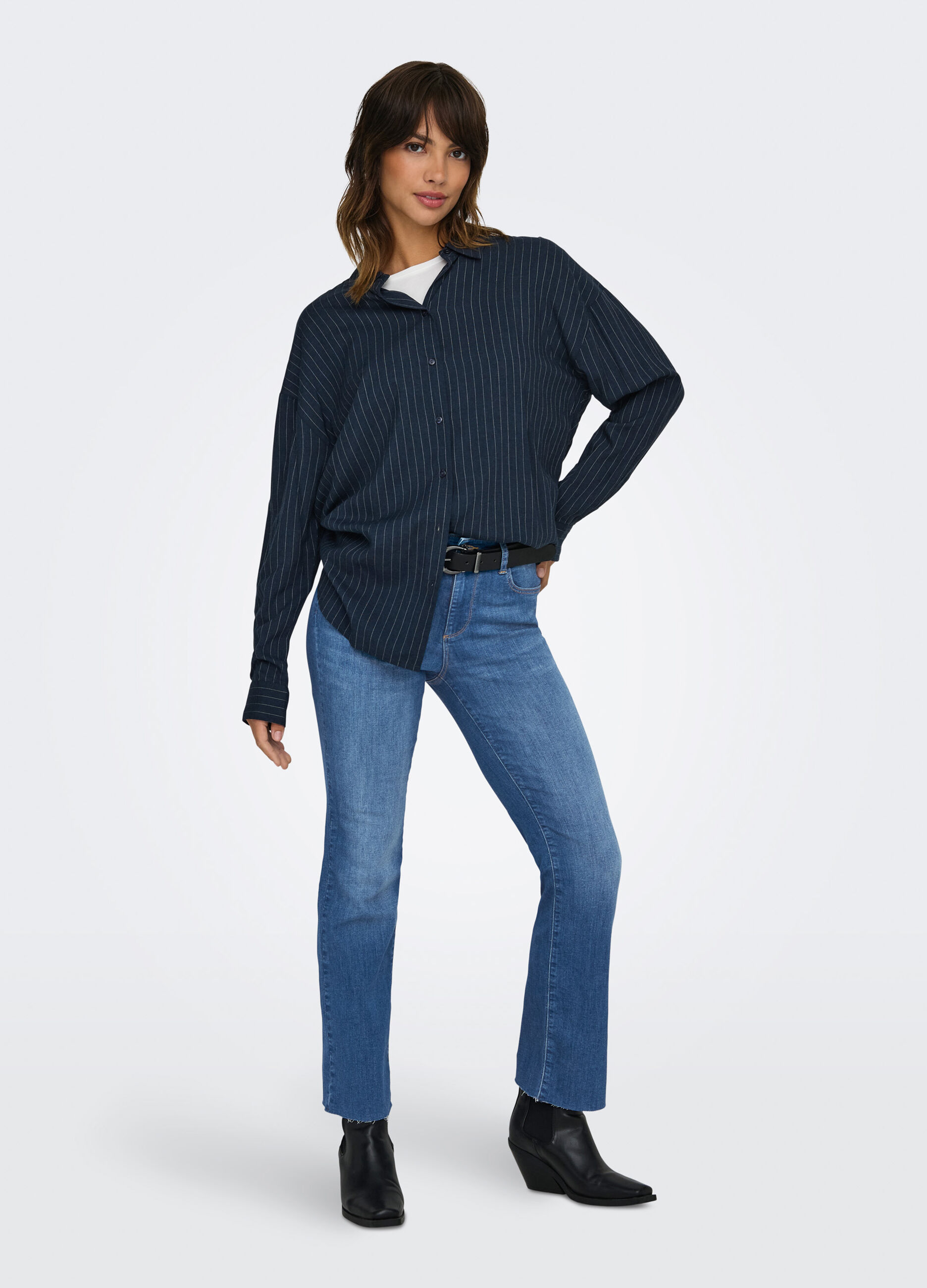 Pantaloni in denim donna