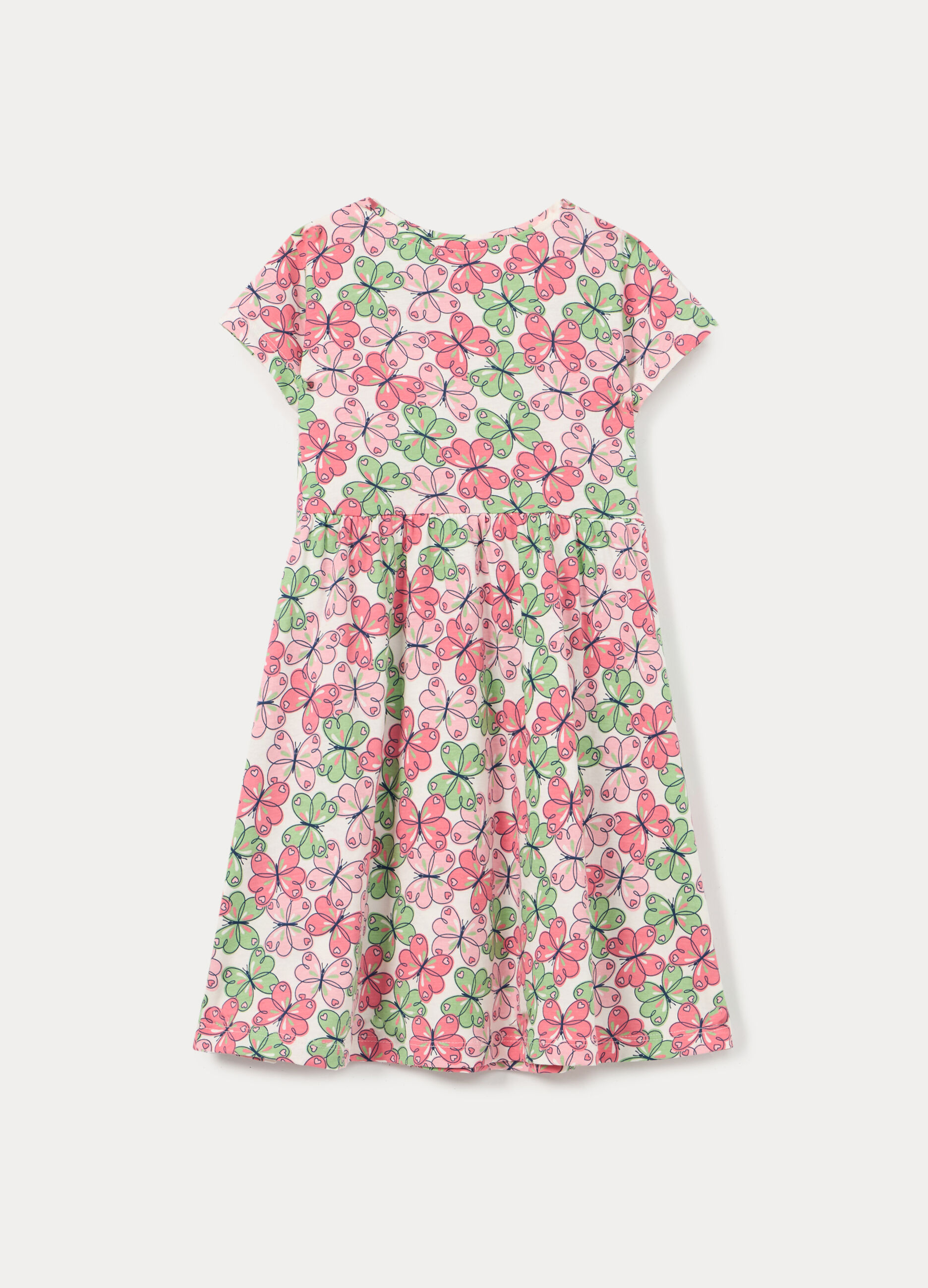 Vestito in jersey di puro cotone bambina_1