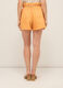 Shorts in denim di puro cotone donna_1
