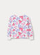 Felpa in french terry di puro cotone bambina_1