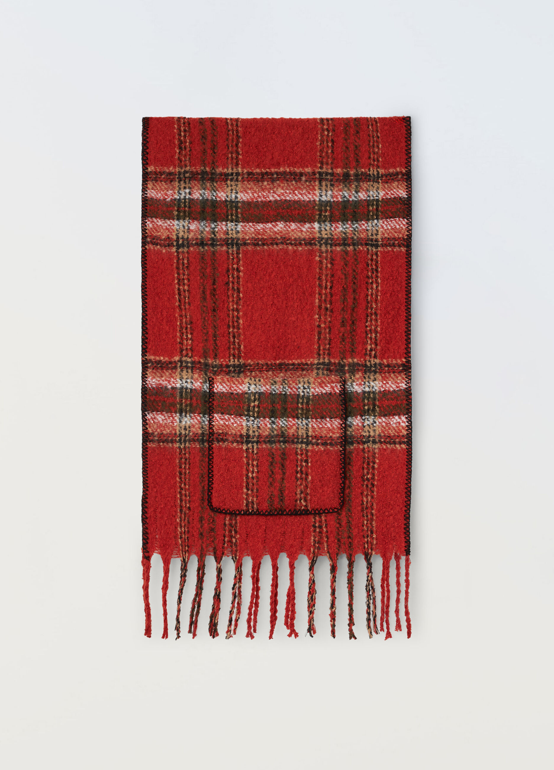 Sciarpa a quadri donna_0