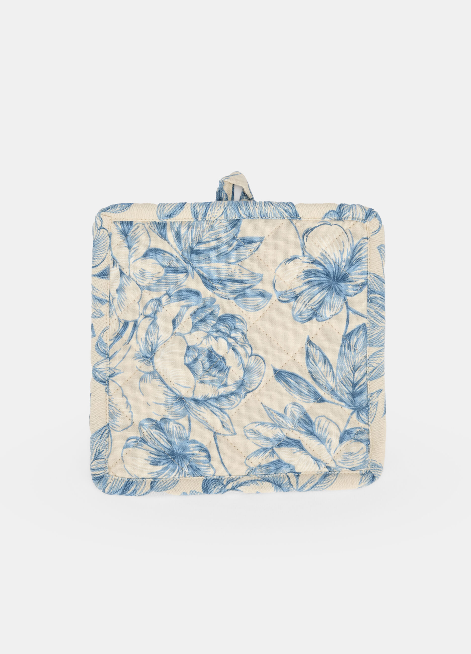 Presina in puro cotone a fiori_0