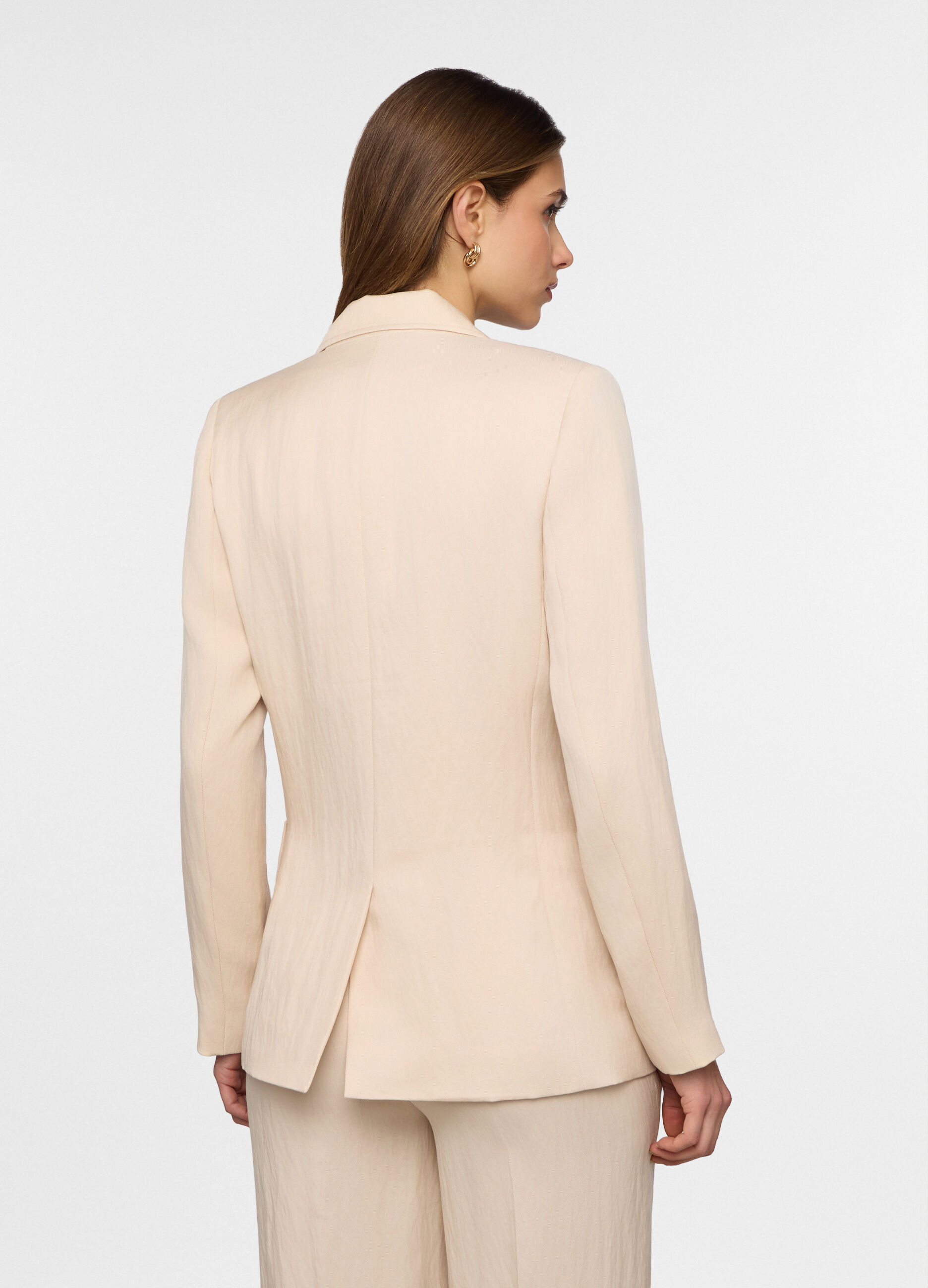 Blazer doppiopetto misto viscosa donna_1