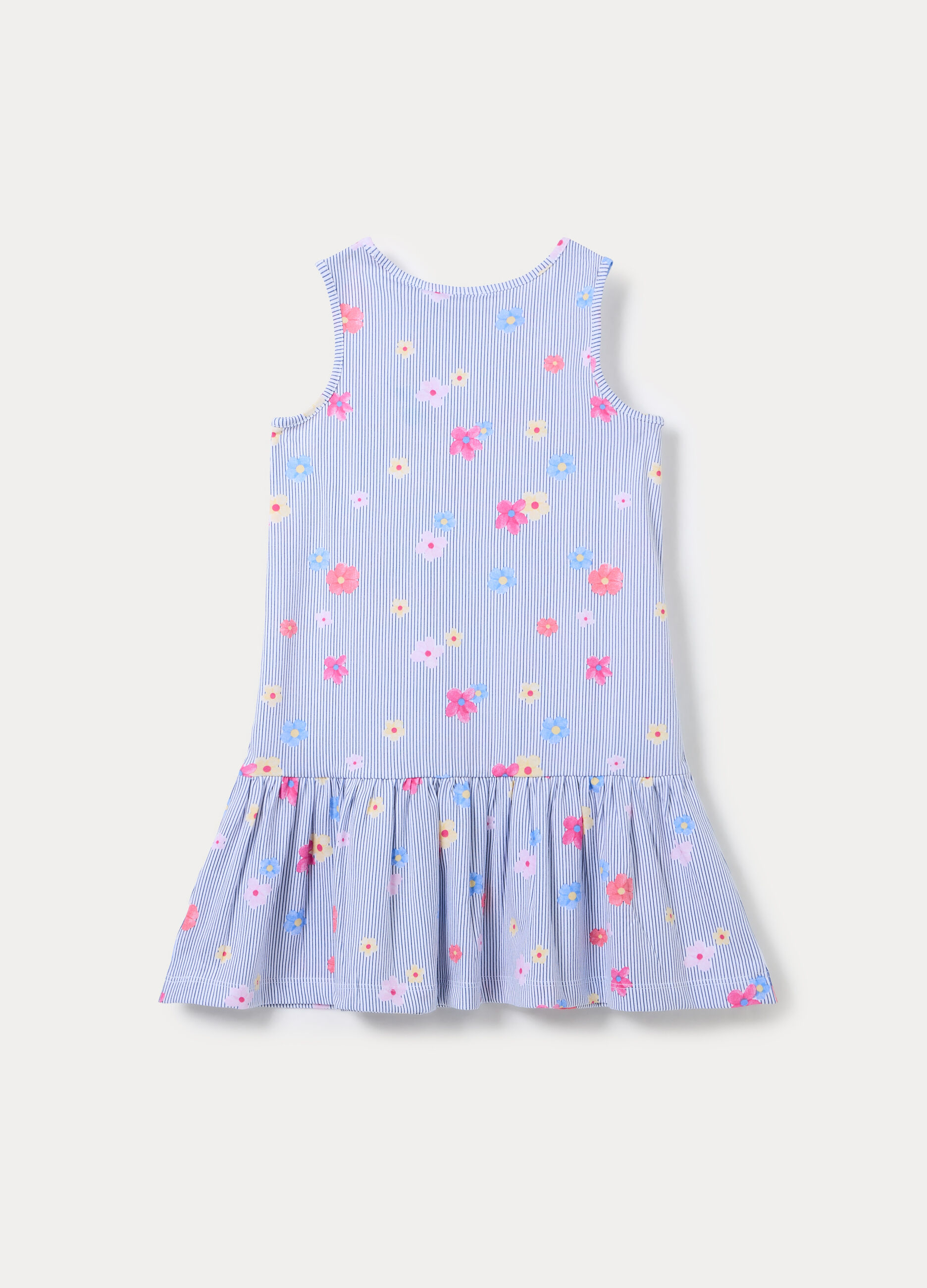 Vestito in jersey di puro cotone bambina_1