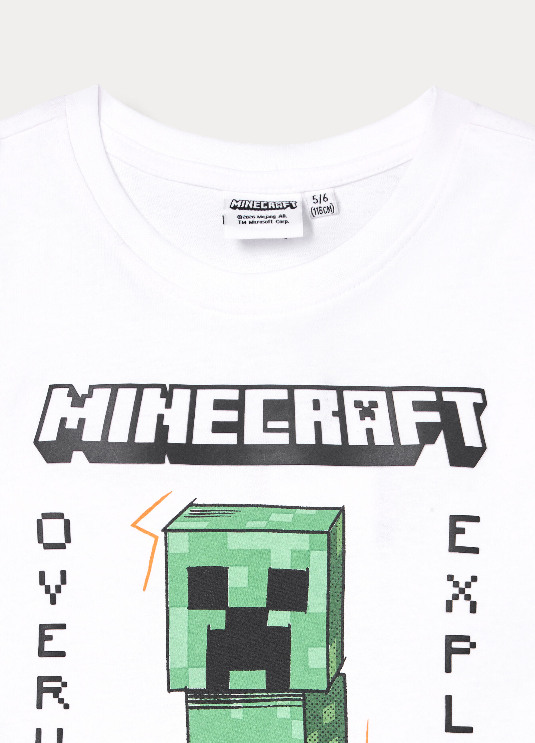 Canotta Minecraft in jersey di puro cotone bambino_2