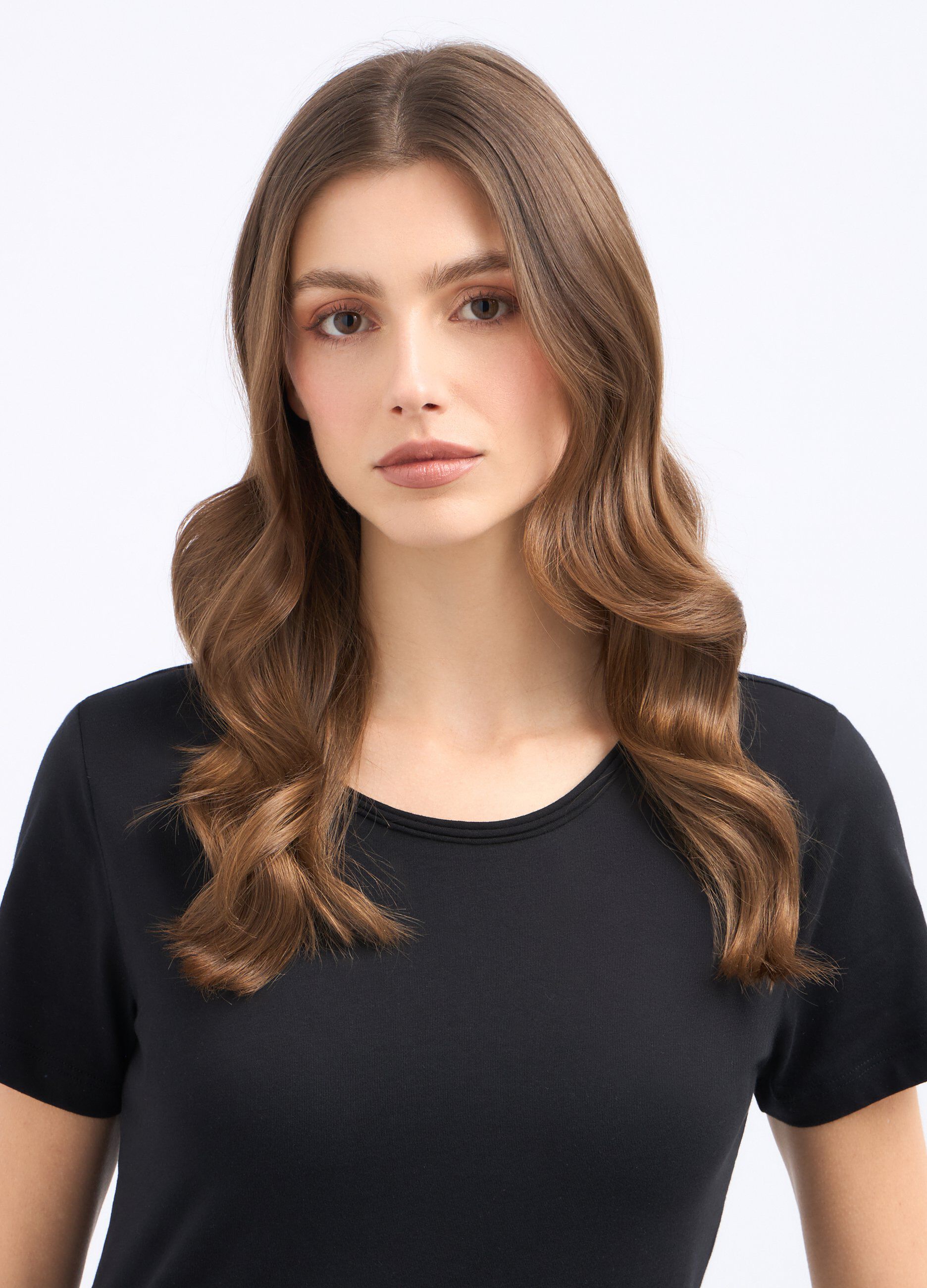 T-shirt in puro cotone donna_2