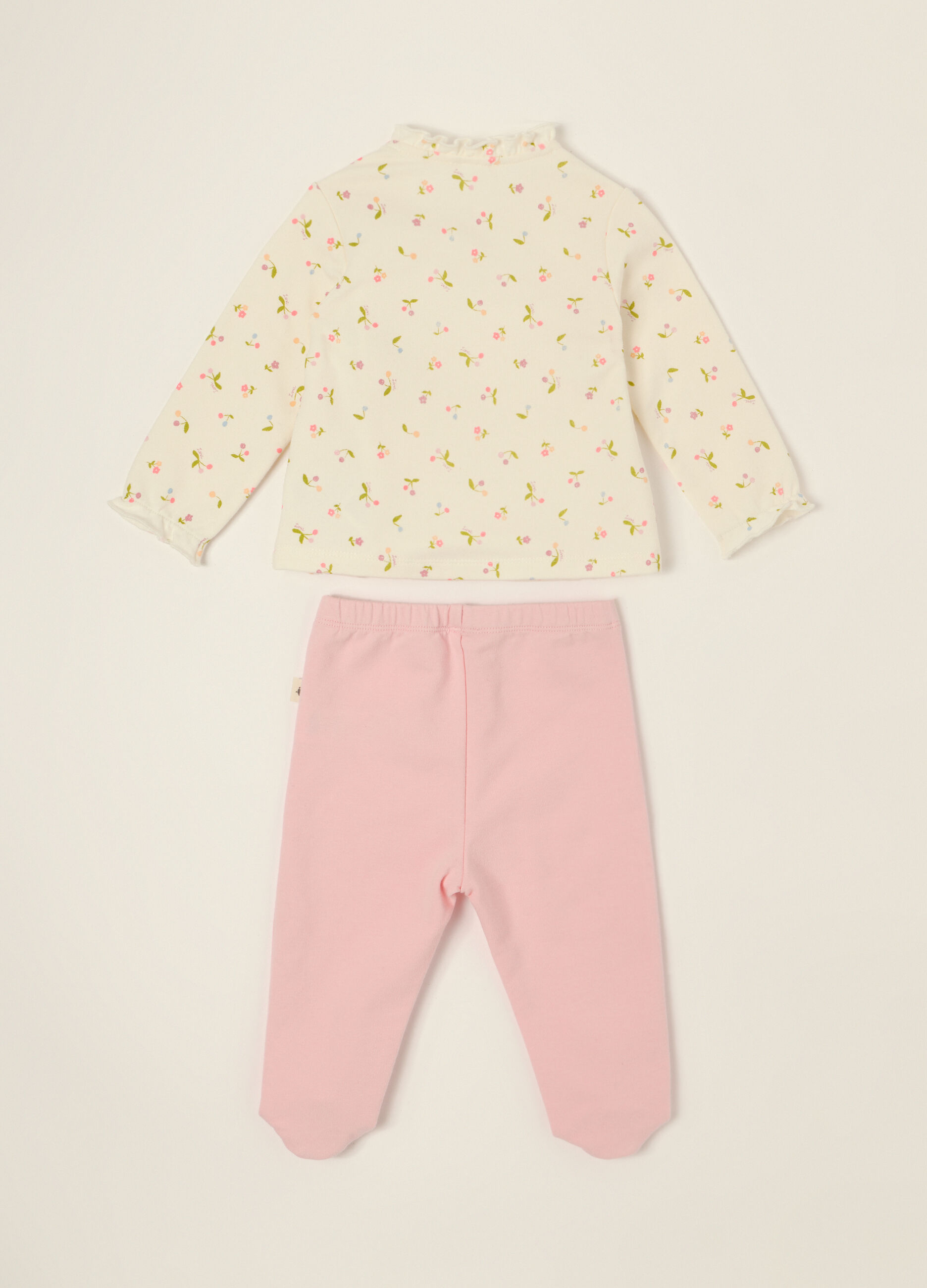 Set neonata in cotone organico multicolor_1