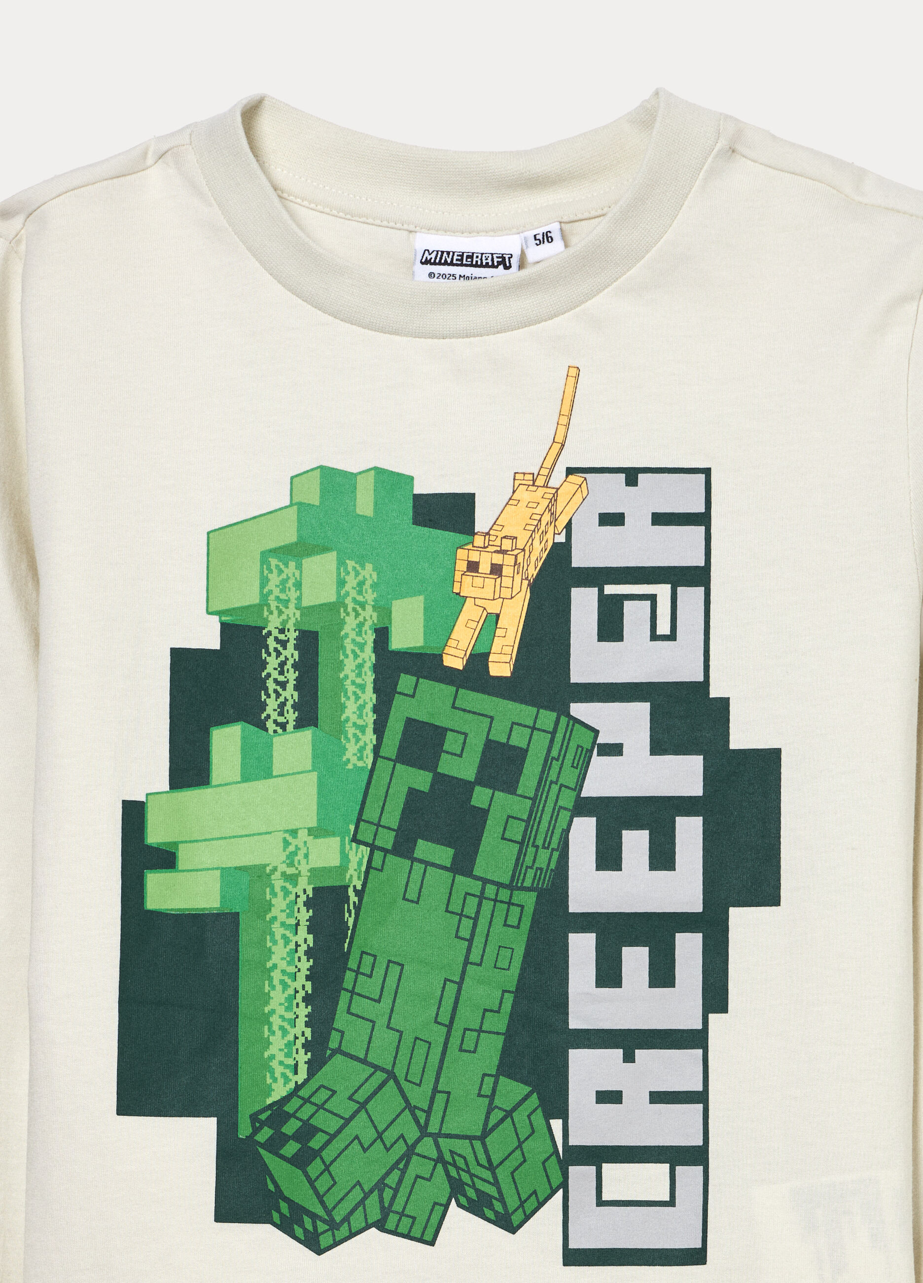 Set pigiama lungo Minecraft in jersey di puro cotone bambino_2