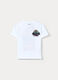 T-shirt girocollo in jersey di puro cotone bambino_0