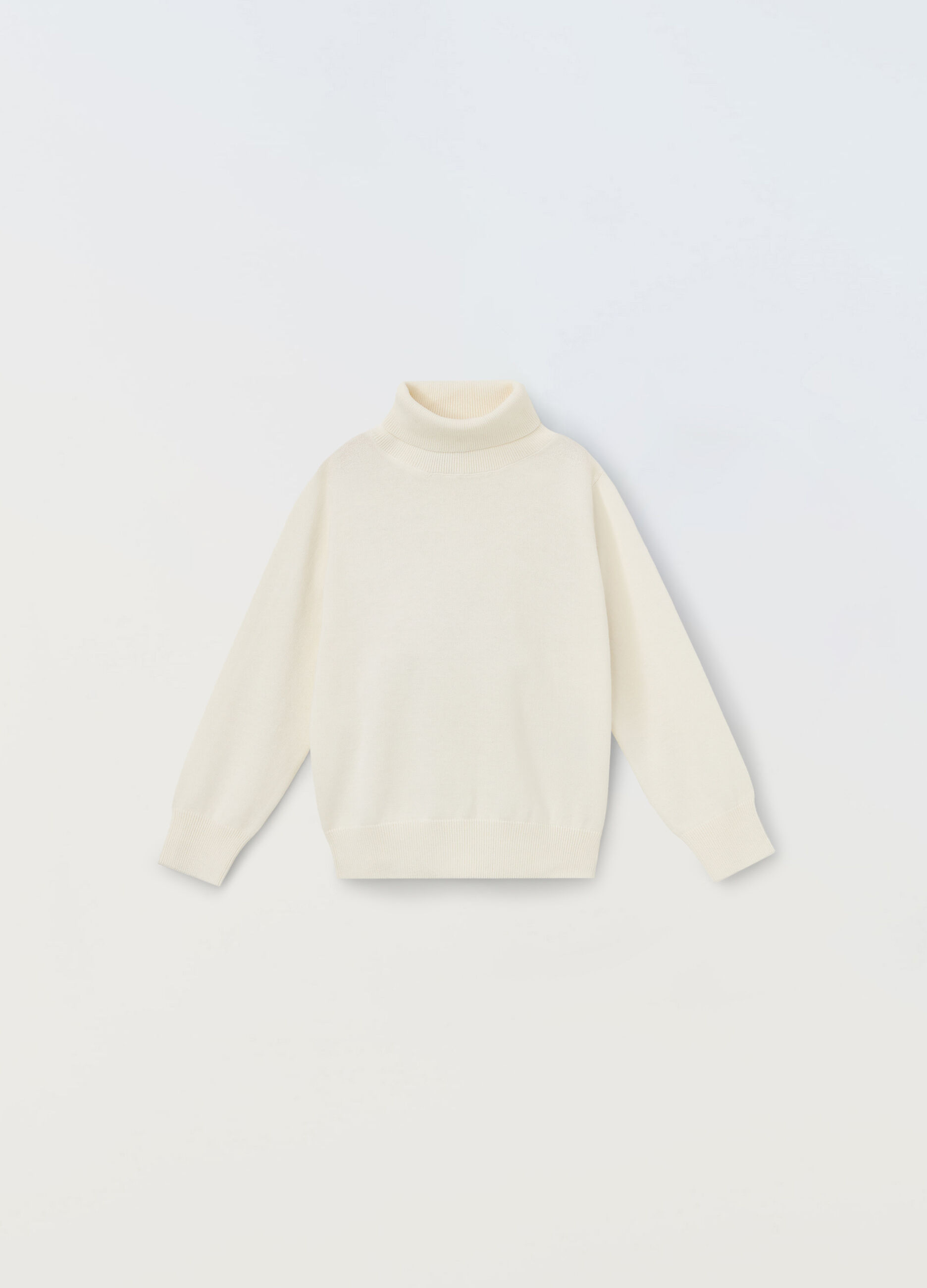 Dolcevita tricot in puro cotone bambino_0