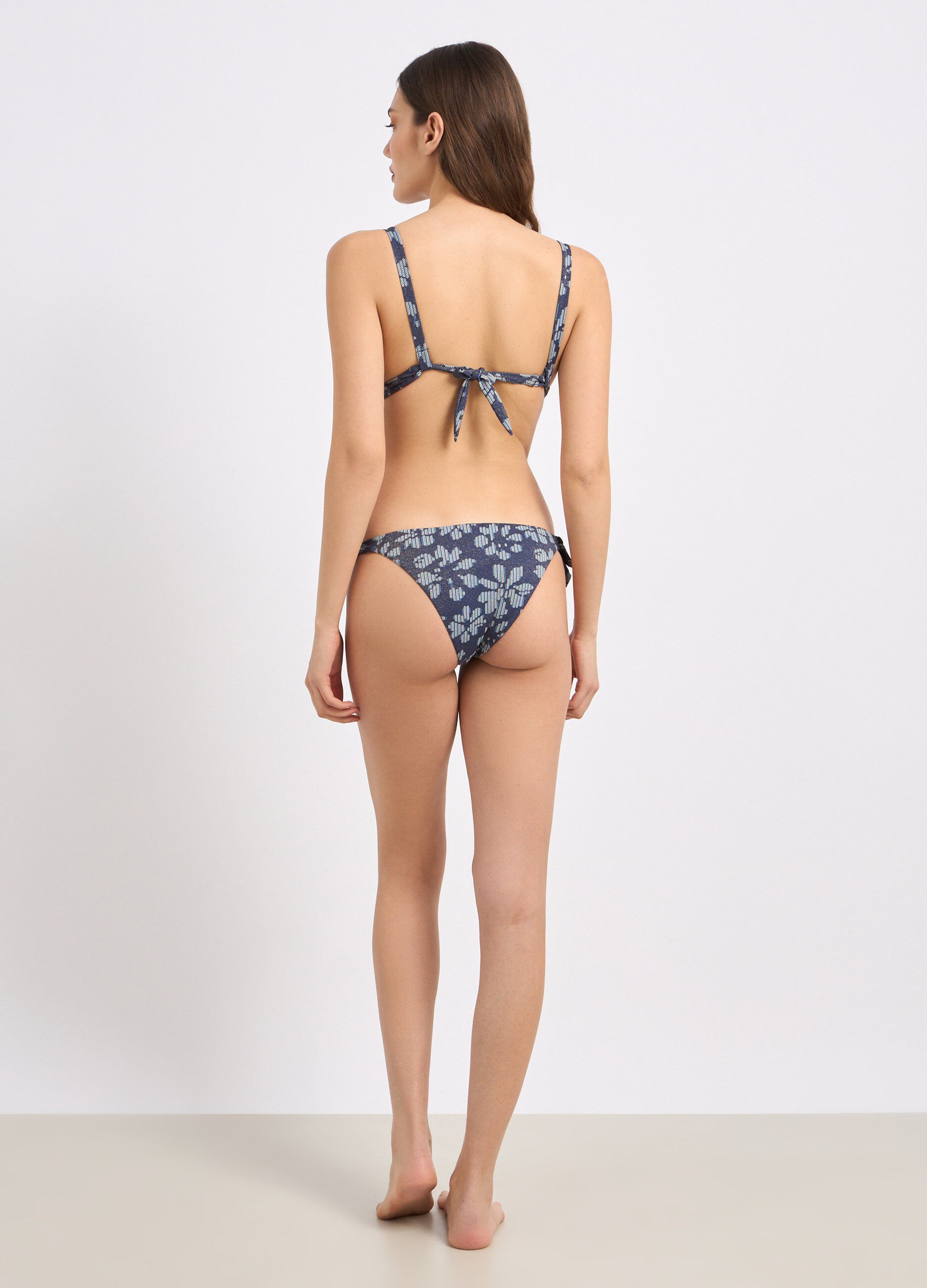 Top bikini con paillettes donna_1