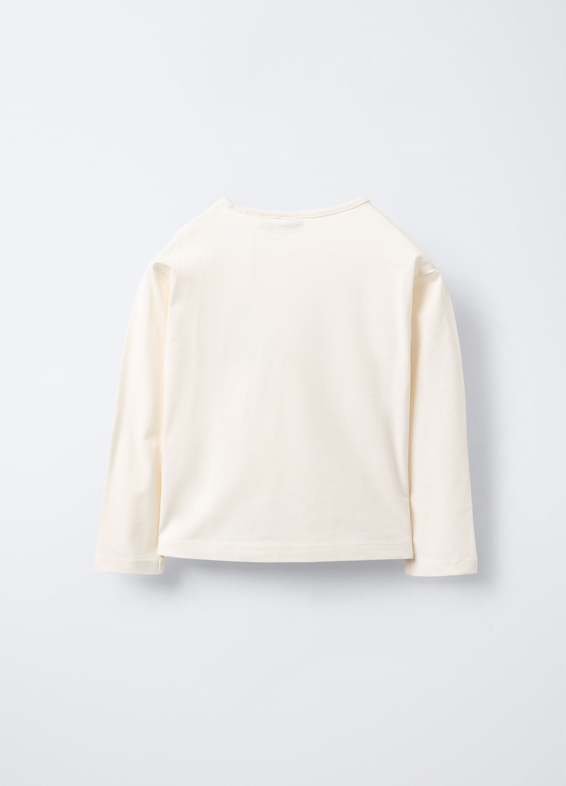 T-shirt in jersey di puro cotone Box Fit bambina_1