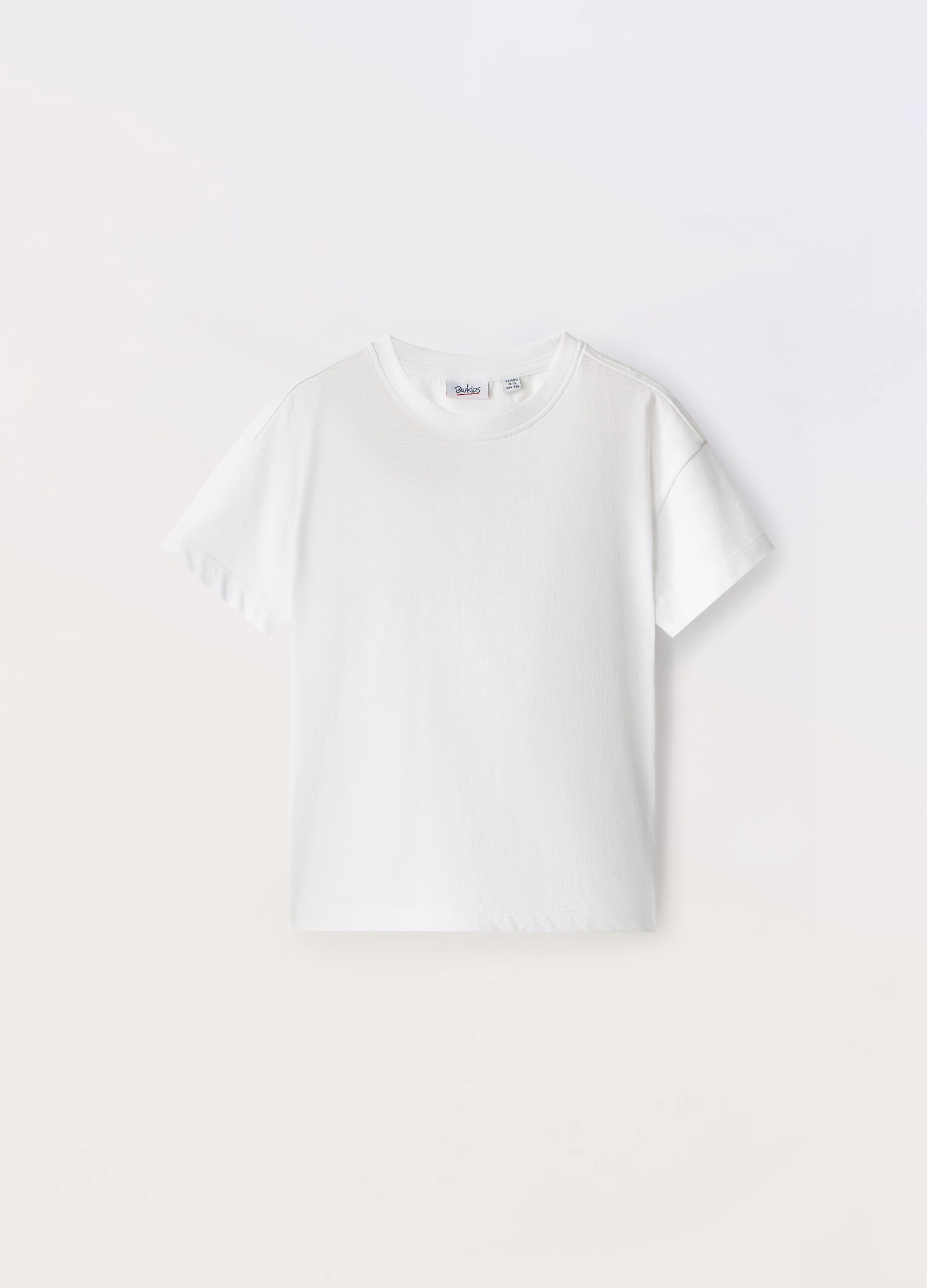 T-shirt in jersey di puro cotone bambino_0