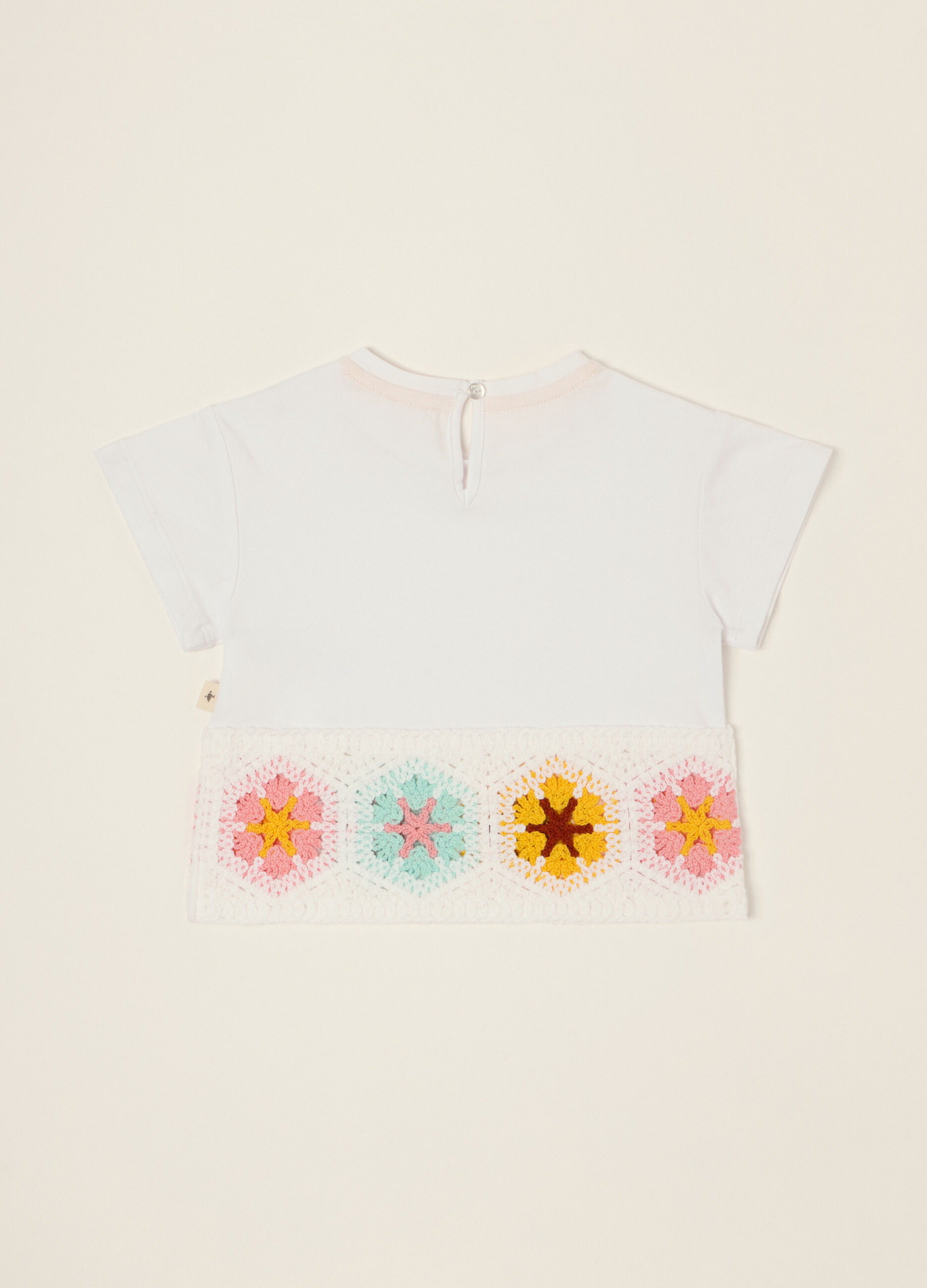 T-shirt in jersey di cotone stretch IANA_1