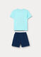Set pigiama corto in jersey di puro cotone bambino_1