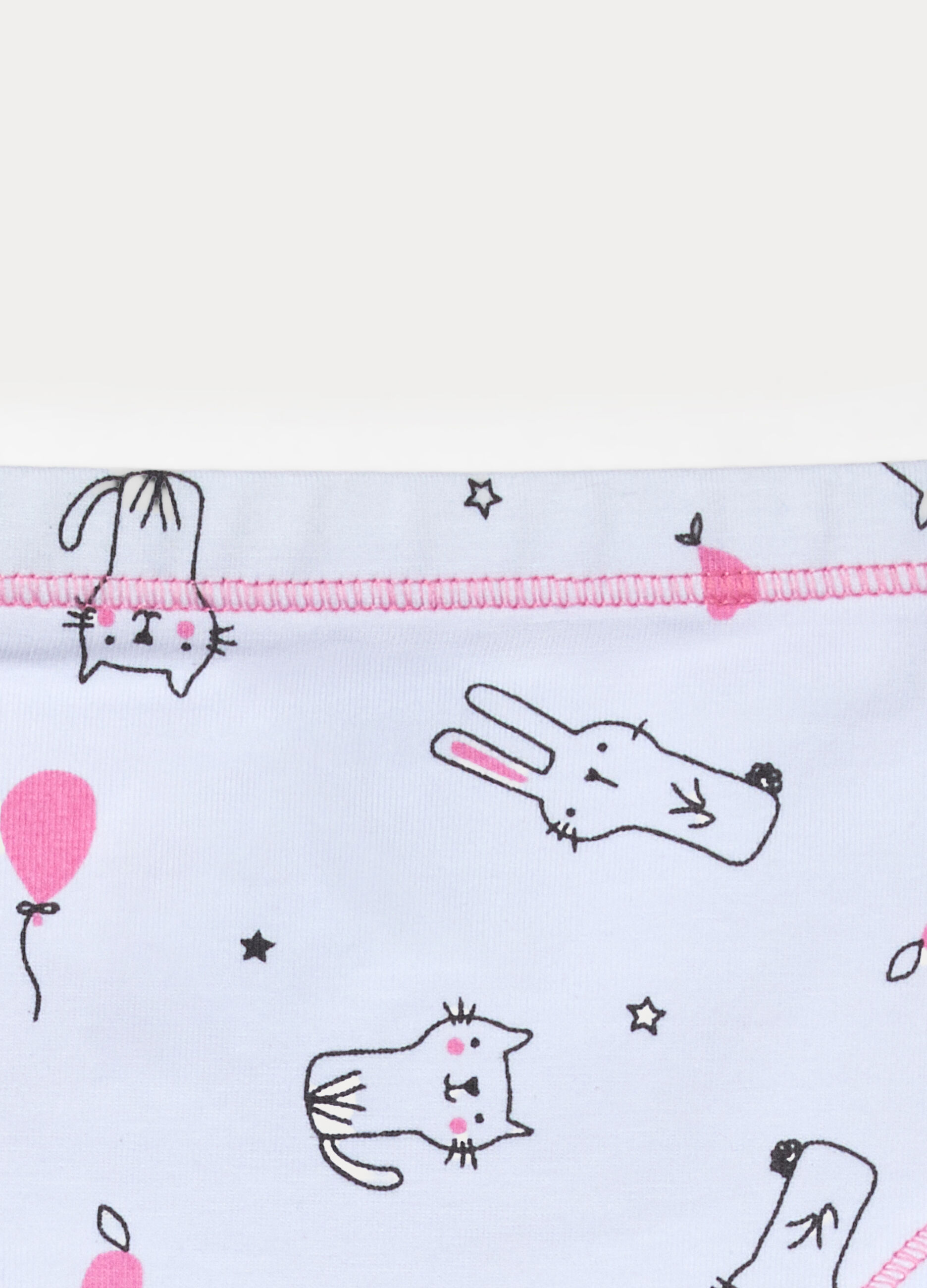 Slip in jersey di cotone stretch bambina_2