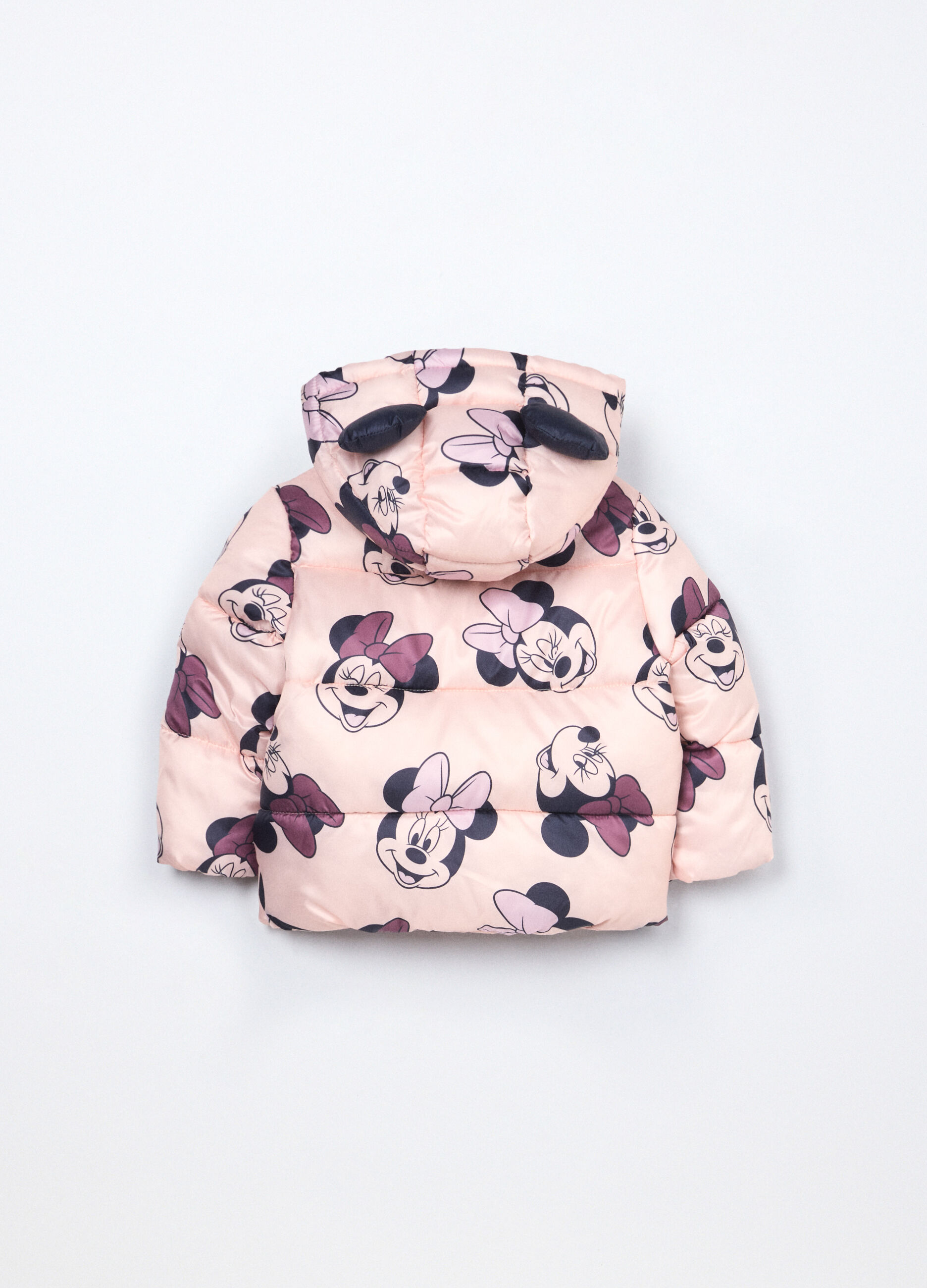 Giubbino imbottito con cappuccio neonata_1
