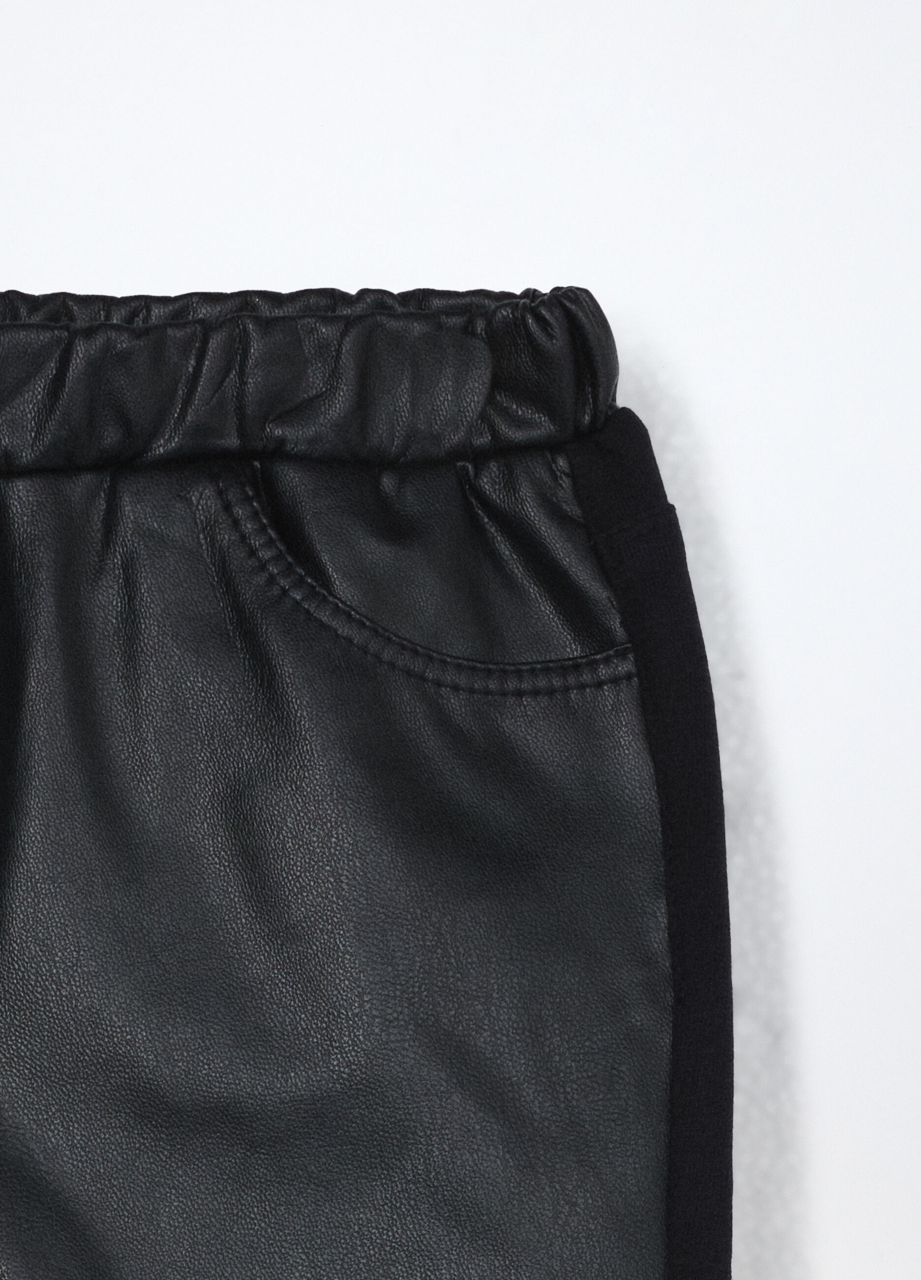 Treggings in eco pelle neonata_2