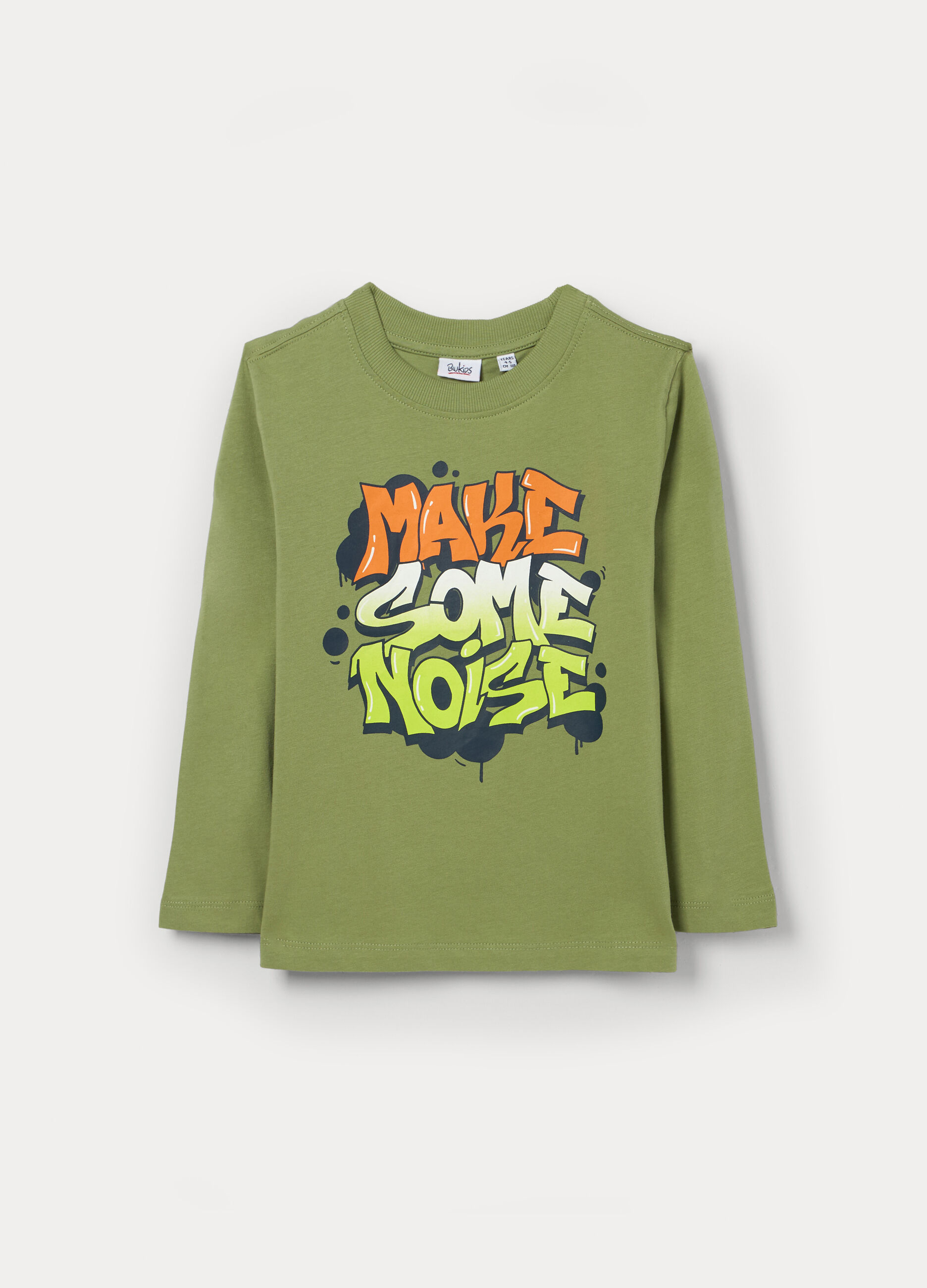 T-shirt in jersey di puro cotone bambino_0