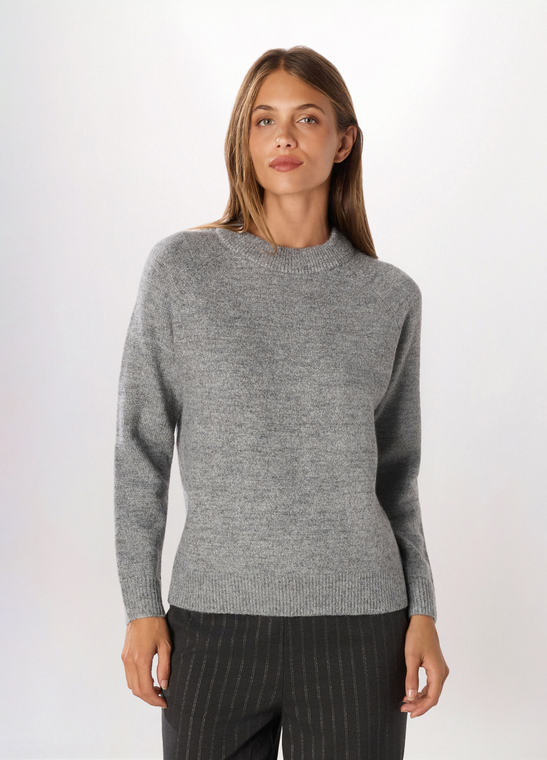 Pullover tricot misto lana donna_0