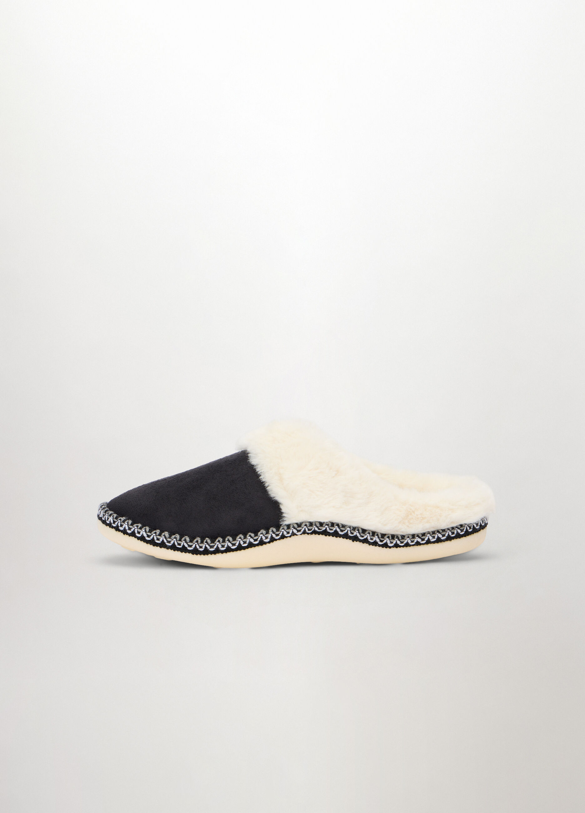 Pantofole in ecopelle donna_0