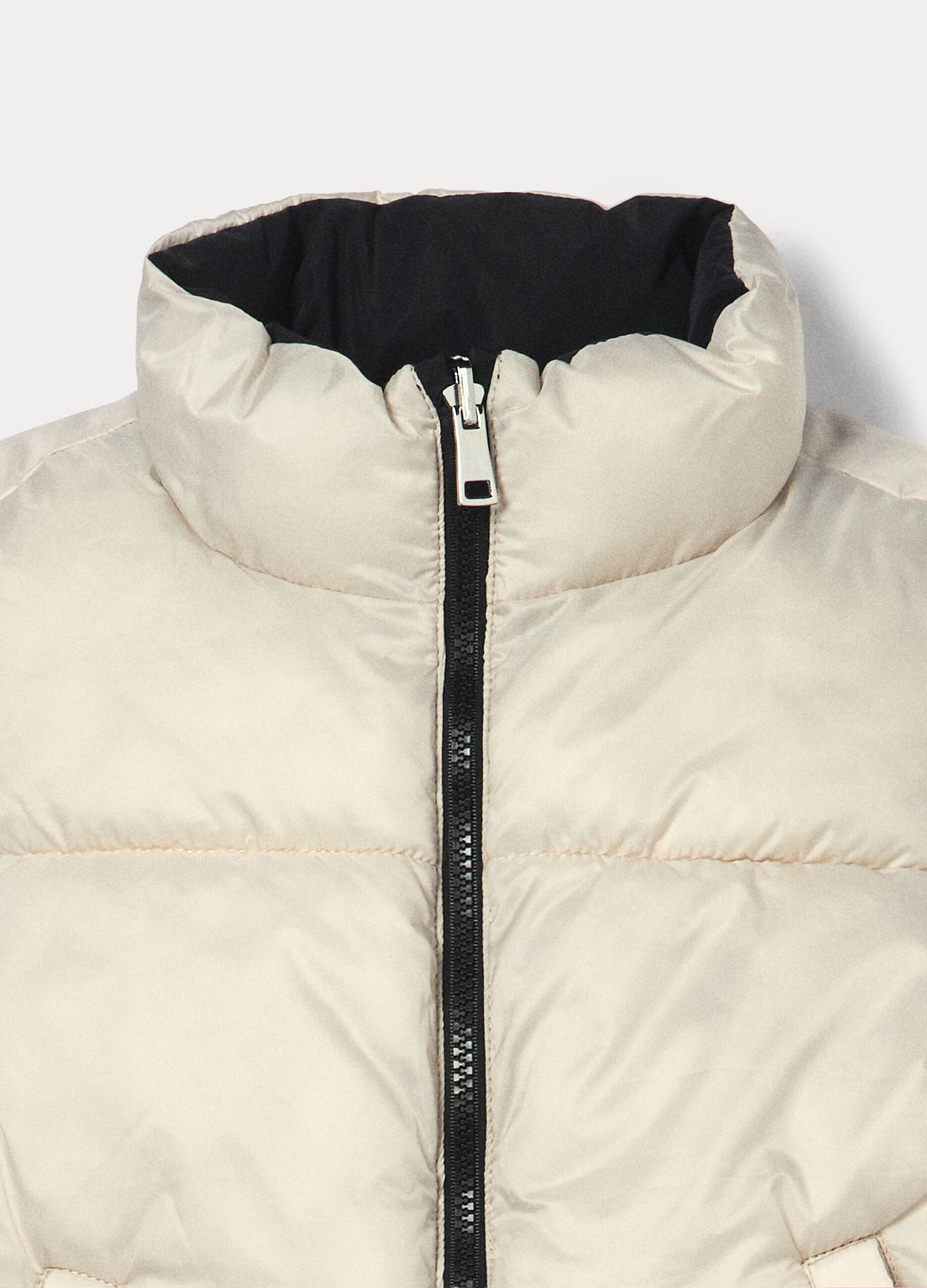 Giubbino imbottito smanicato reversibile ragazza_2