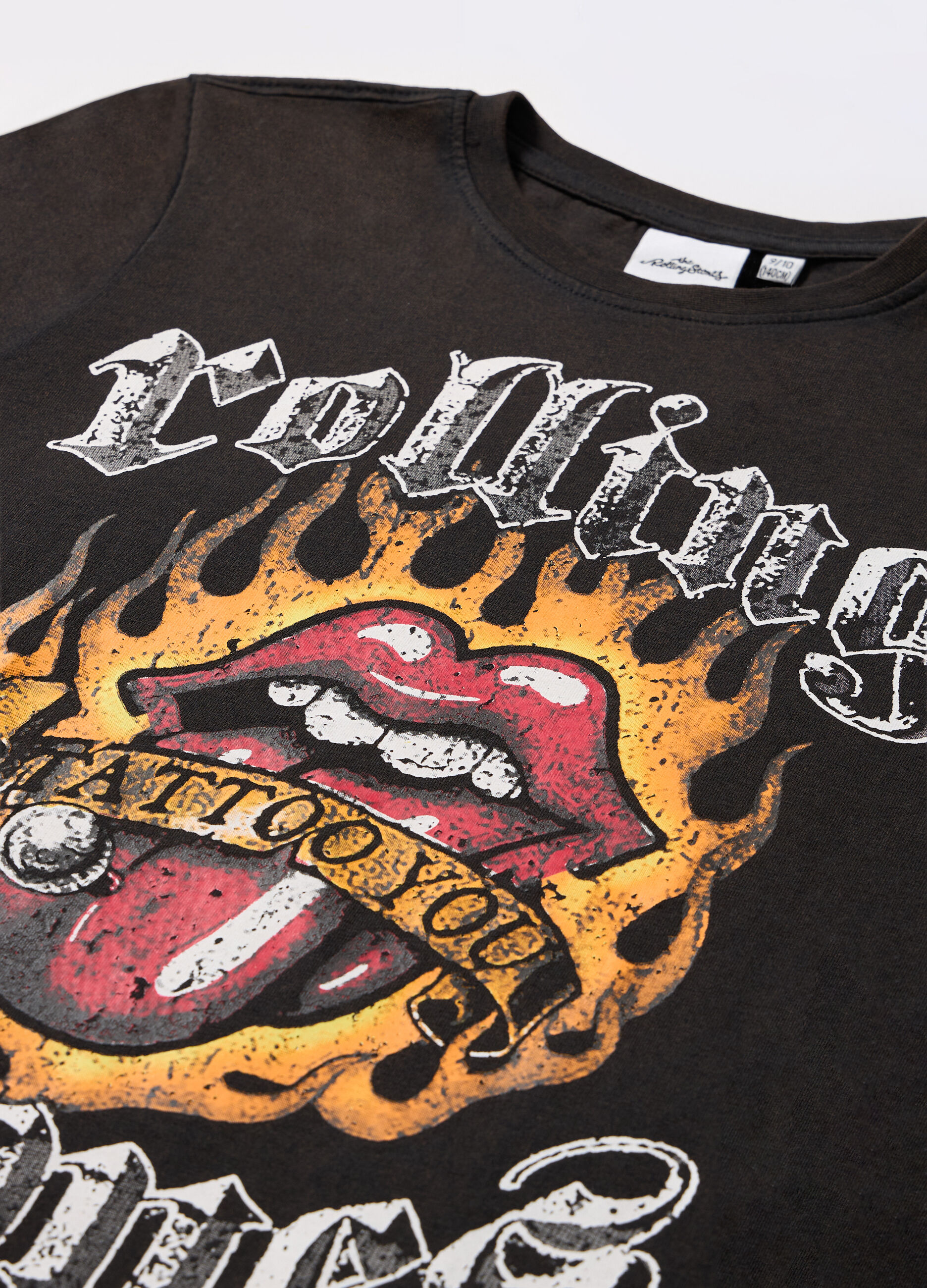 T-shirt Rolling Stones in puro cotone ragazzo_1