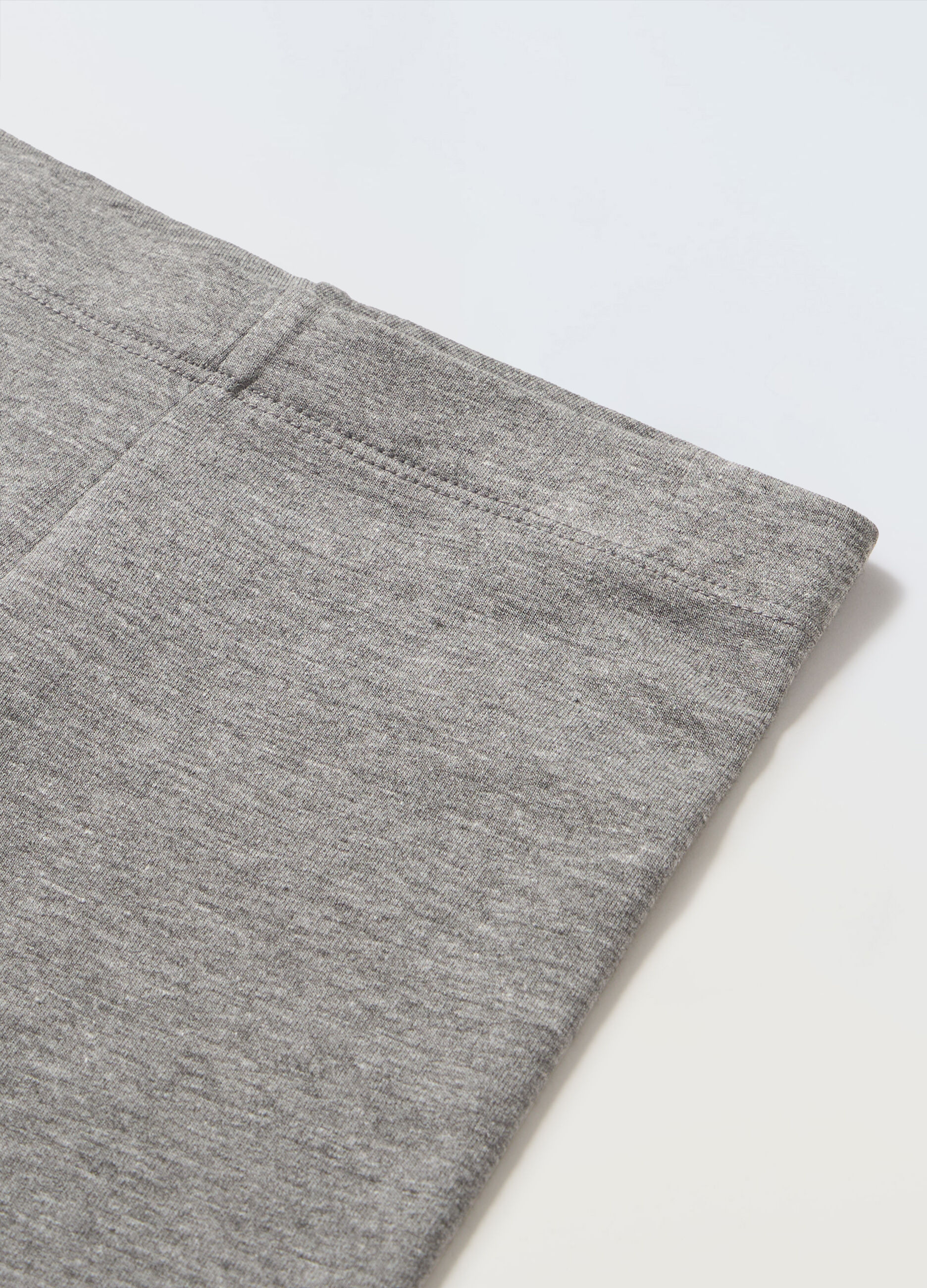 Leggings in cotone stretch bambina_1