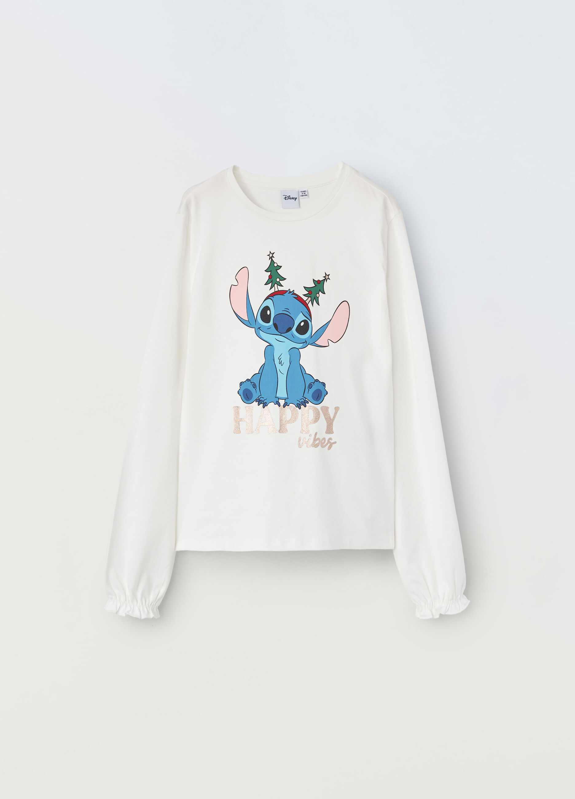 T-shirt in cotone stretch bambina_0