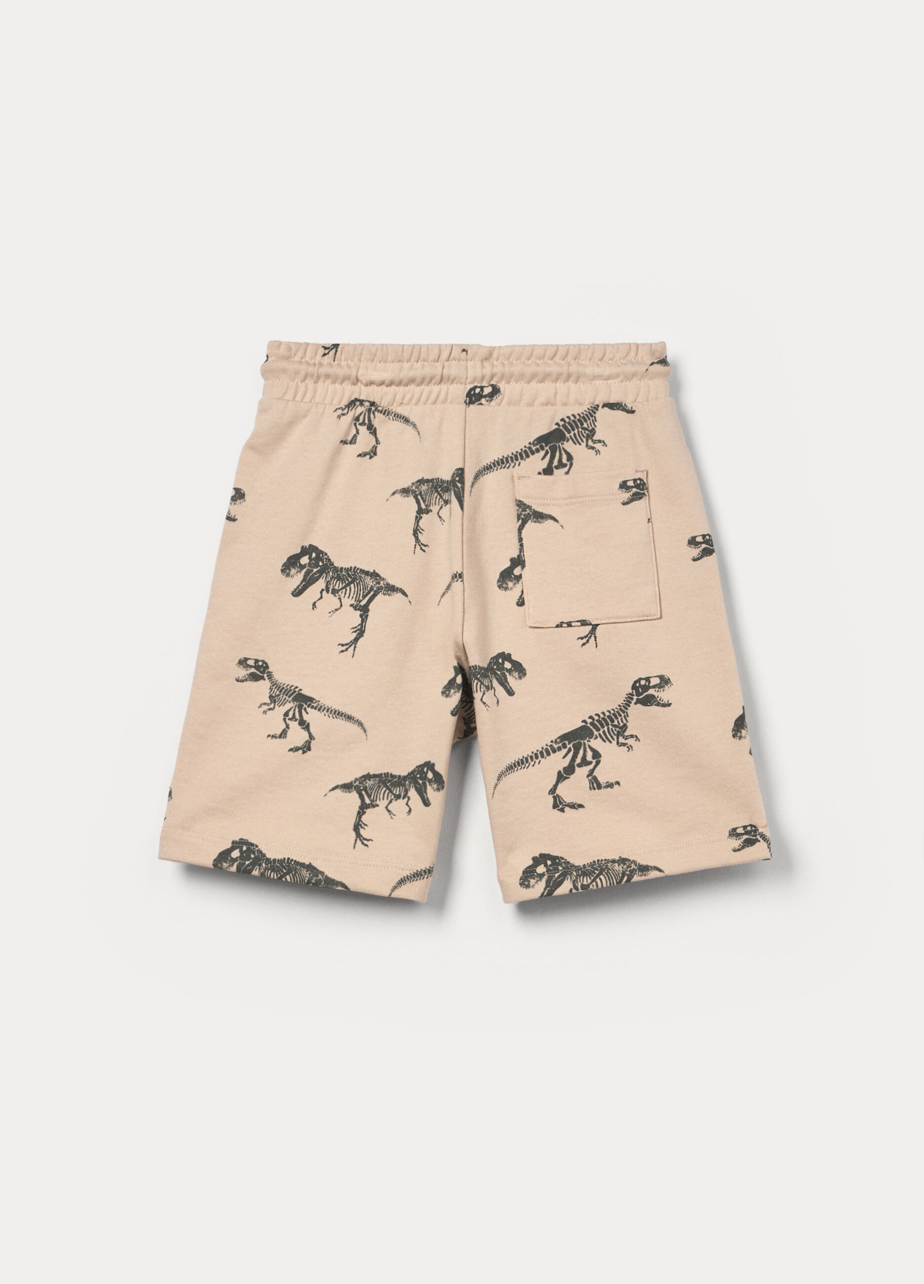 Shorts in french terry di puro cotone bambino_1
