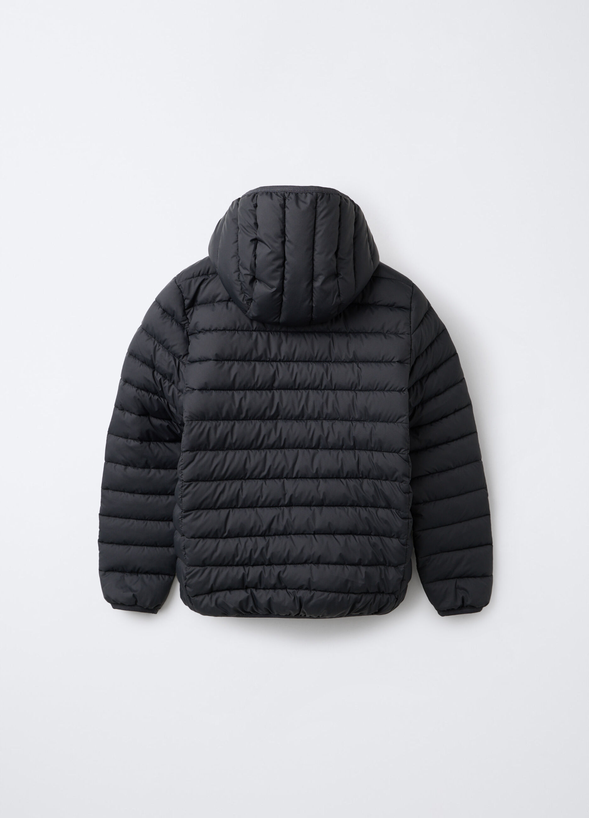 Piumino regular fit con cappuccio ragazzo