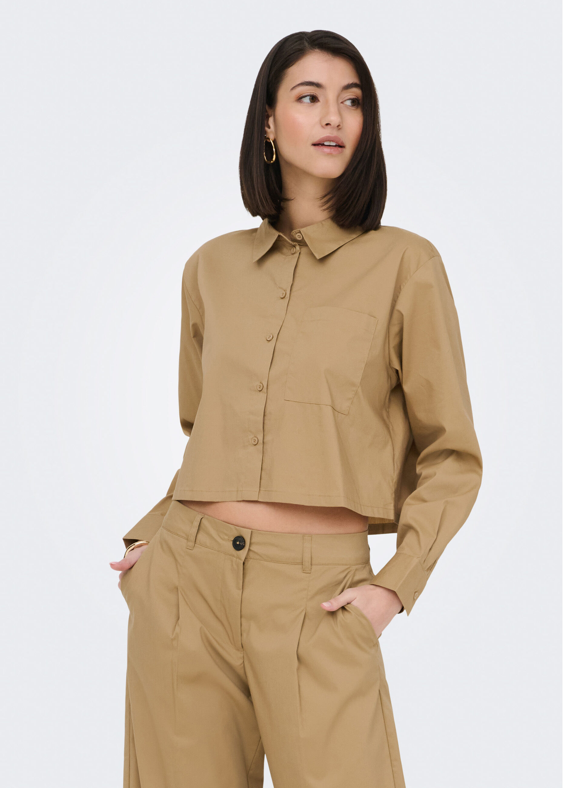 Camicia cropped fit_0