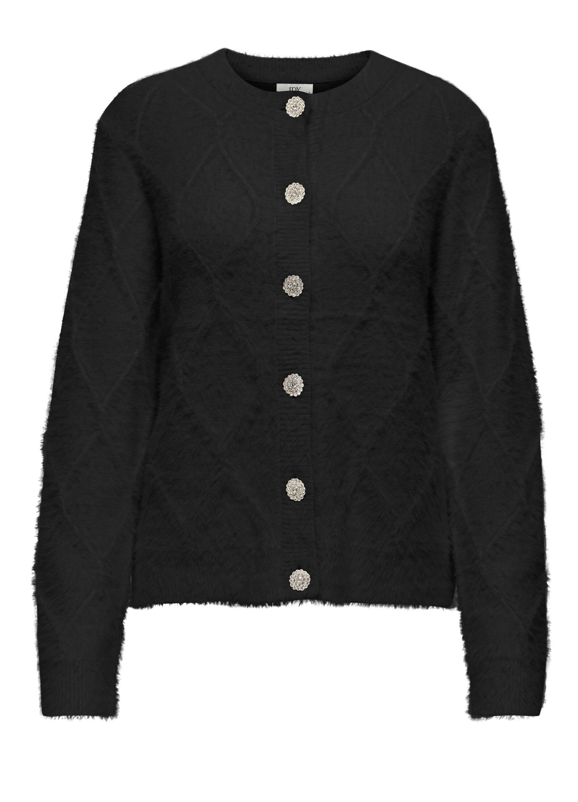 Cardigan con lavorazione jacquard donna_0