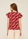 Blusa in american crepe donna_1