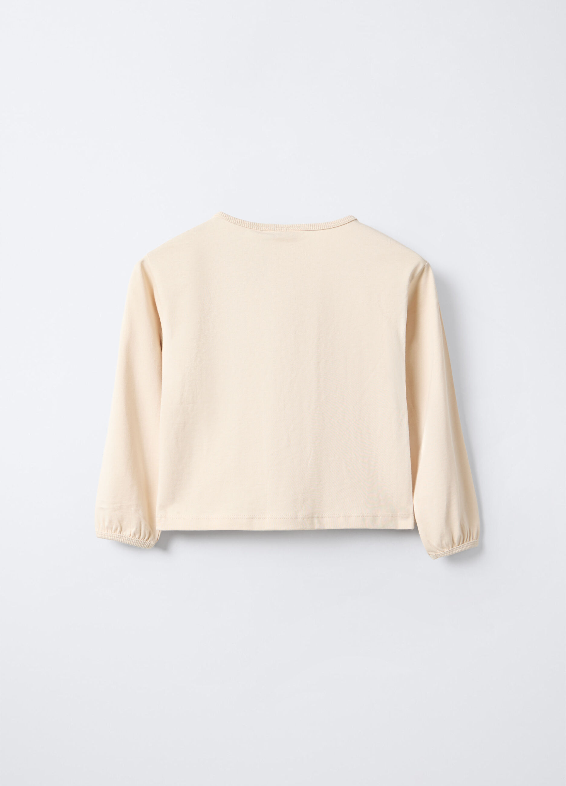 T-shirt in jersey di puro cotone bambina_1