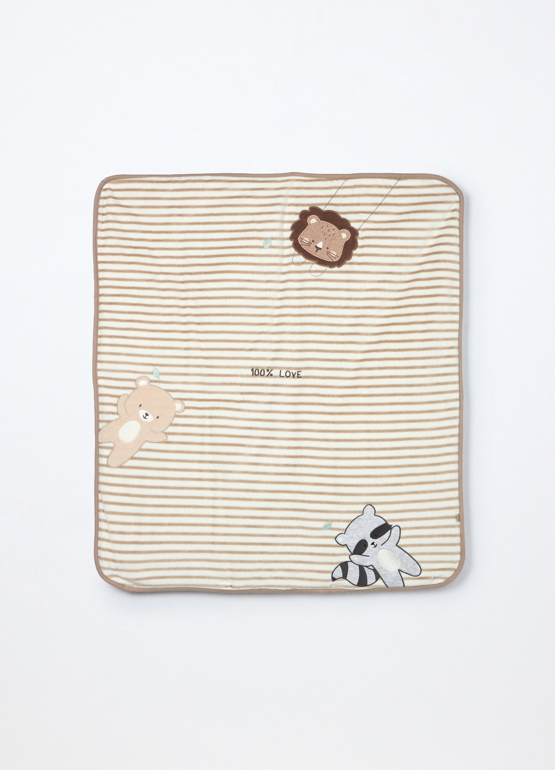Coperta velour imbottita misto cotone_1