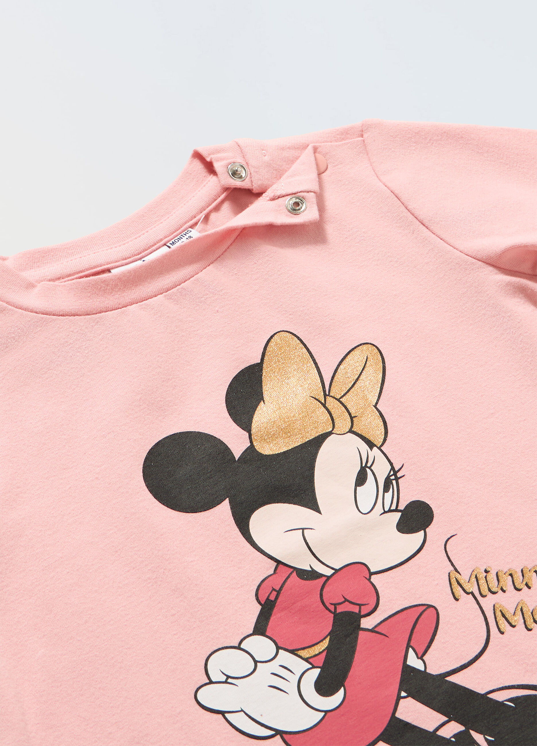 T-shirt in cotone stretch neonata_1