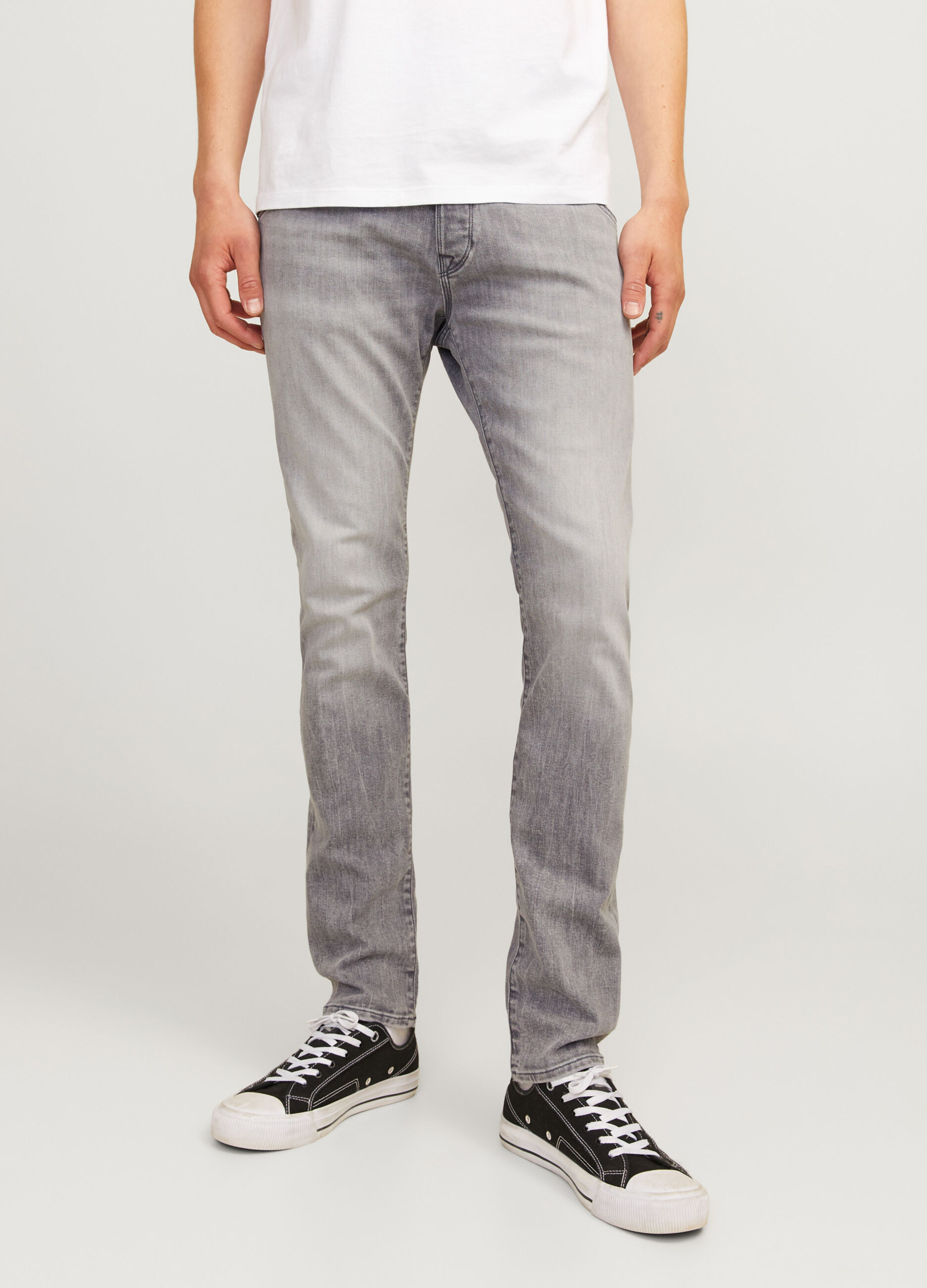 Jeans slim fit in denim stretch uomo_1