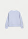 Felpa girocollo in french terry di puro cotone ragazza_1