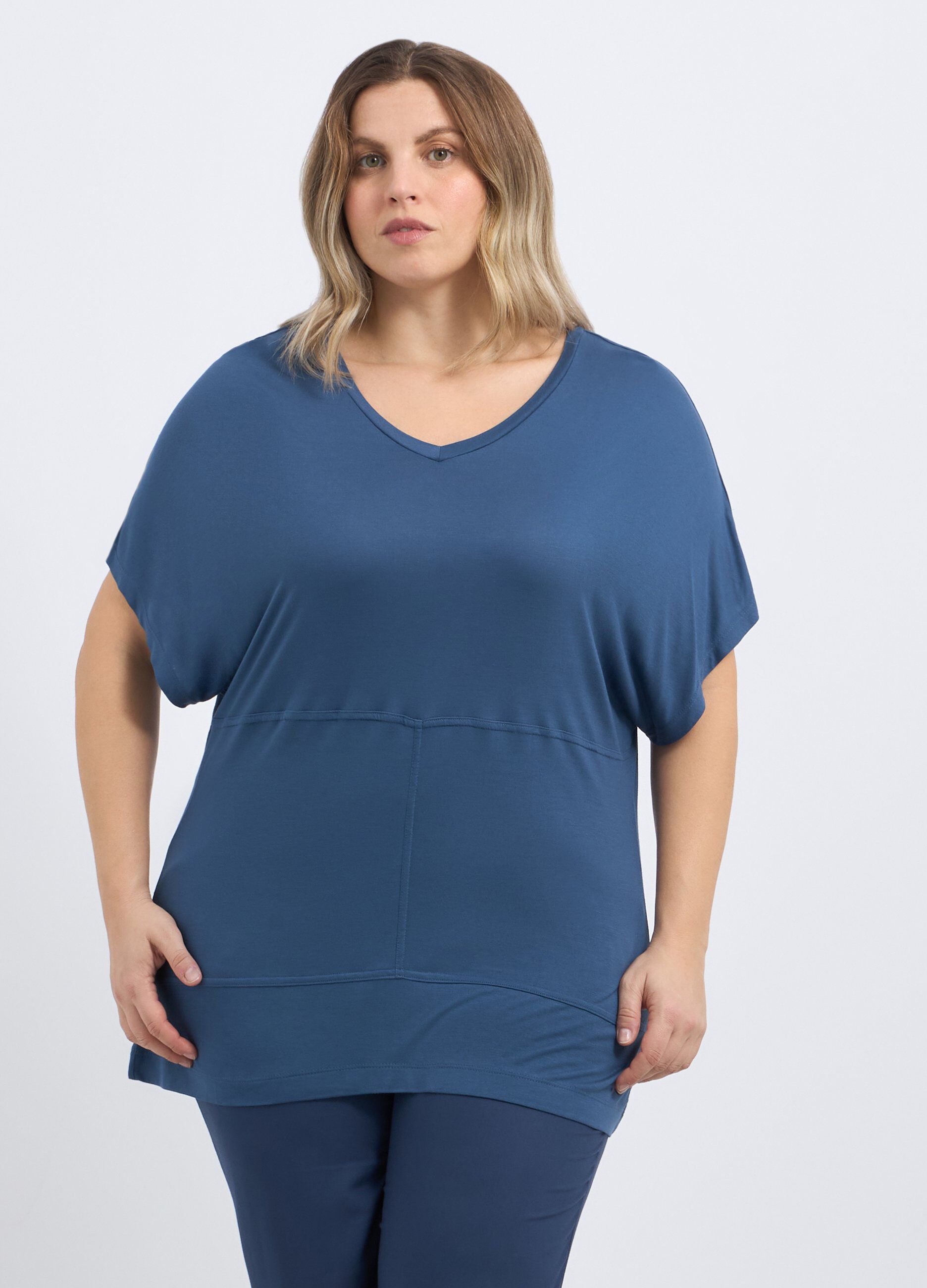 T-shirt in pura viscosa donna_0