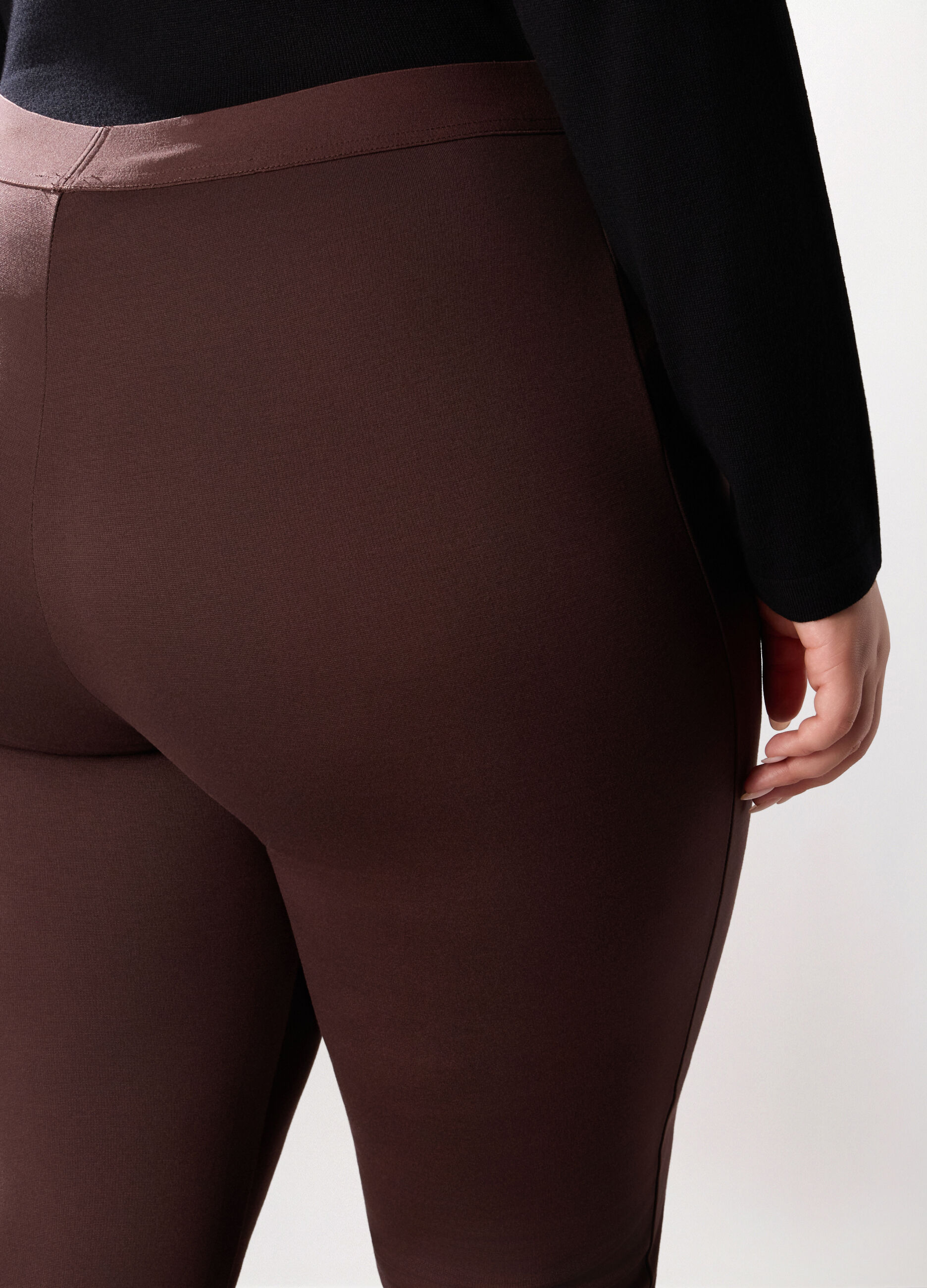 Pantaloni in misto viscosa donna curvy_2