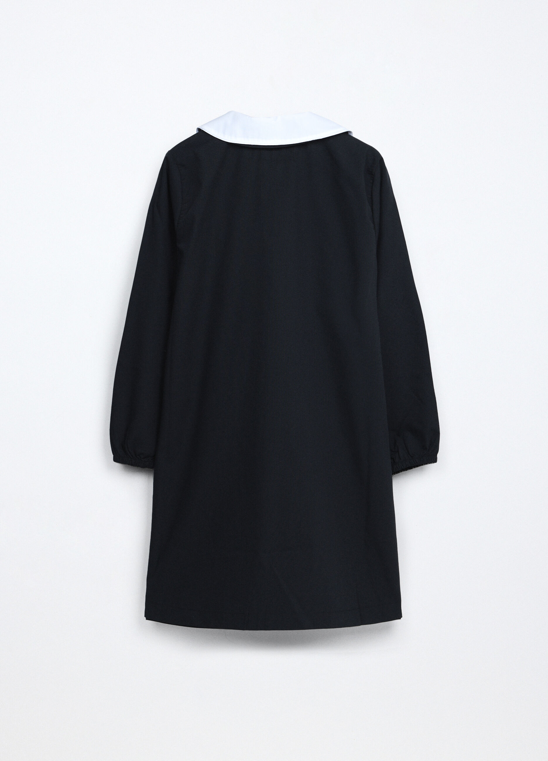 Grembiule full zip con paillettes bambina_1