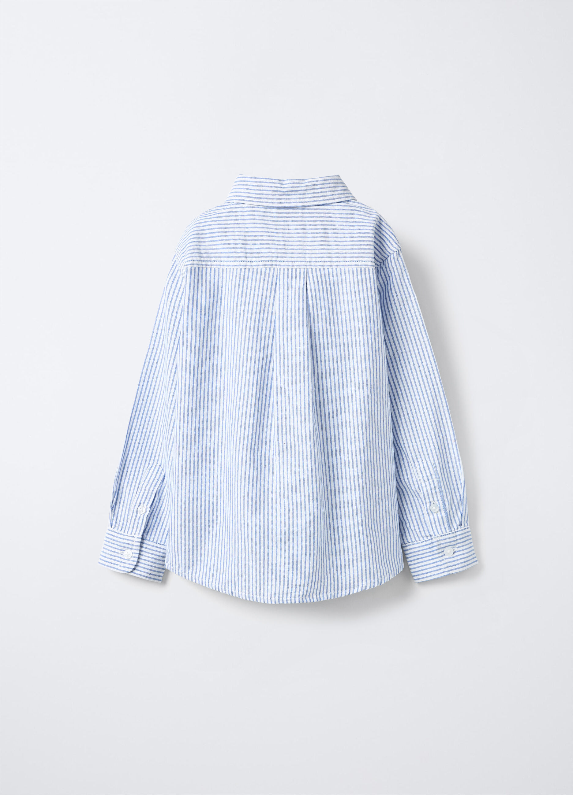 Camicia in popeline di puro cotone Fit Regular bambino_1